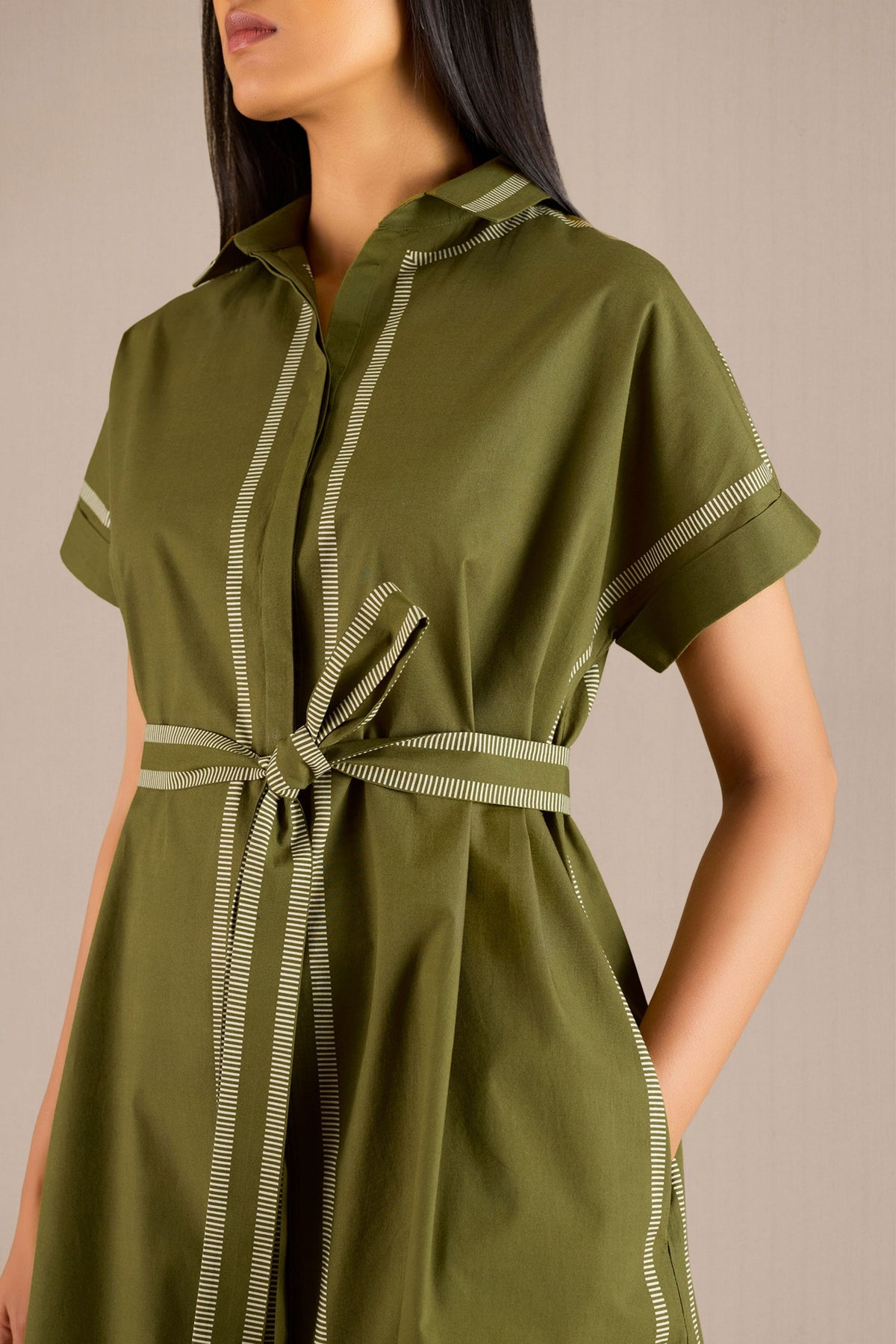Tea Green Adya Dress