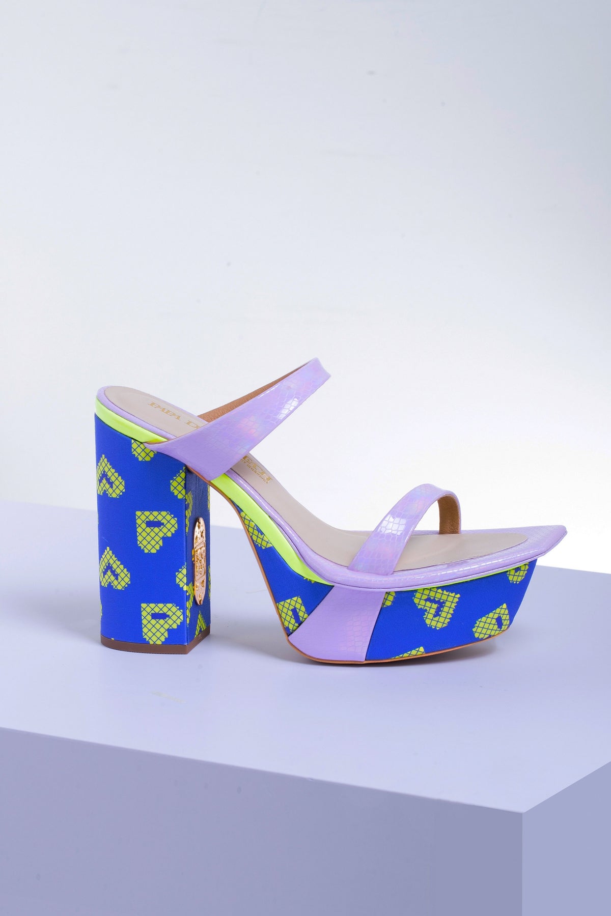 Pixel - Lilac Block Heels