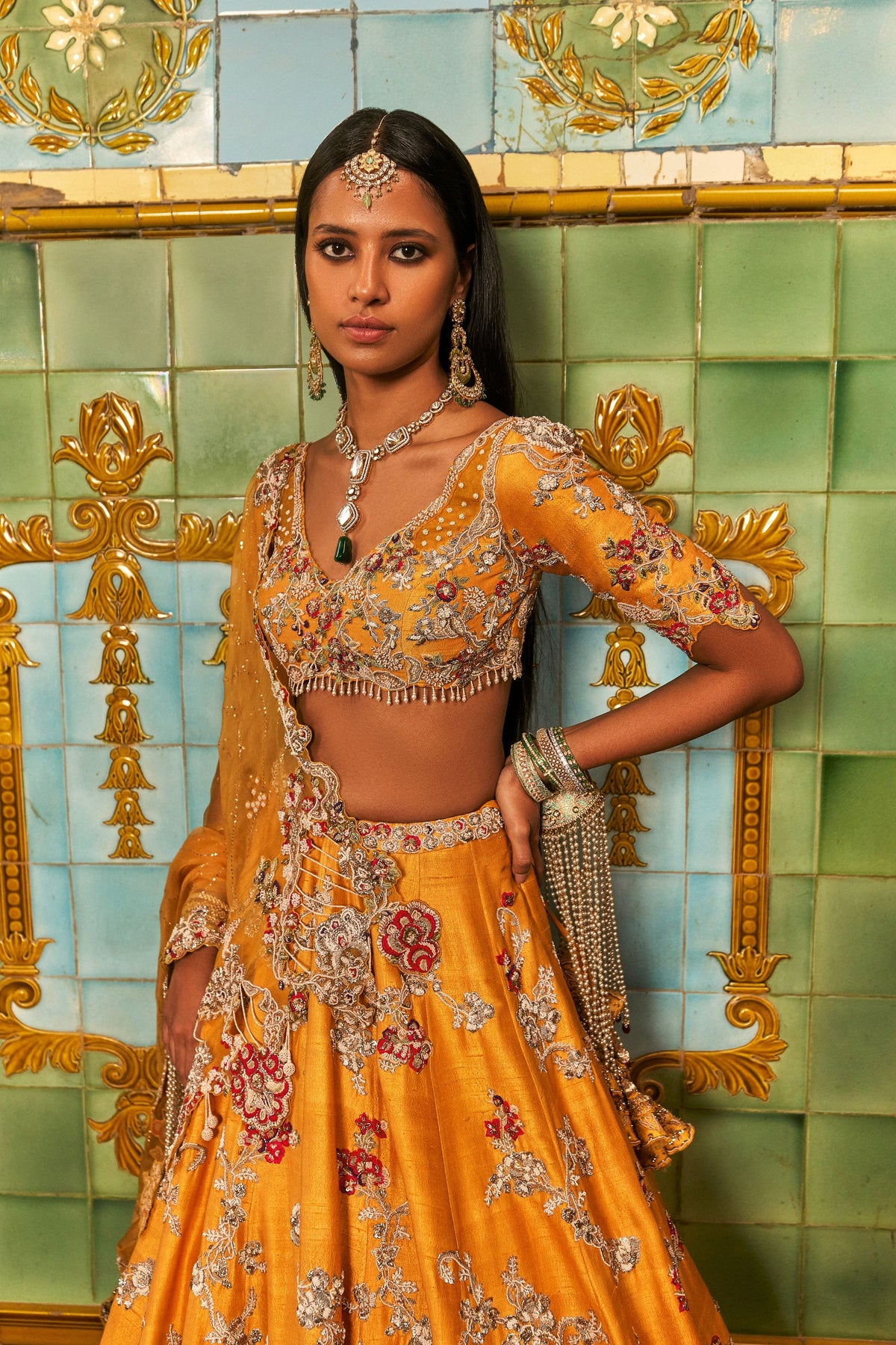 Elaheh Lehenga Set