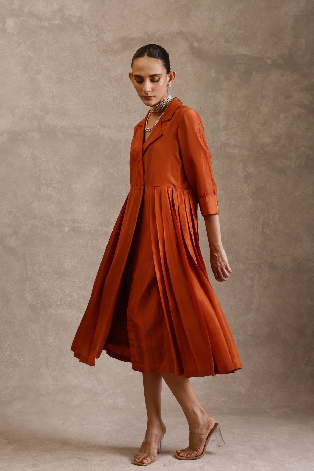 Chaya Rust Dress