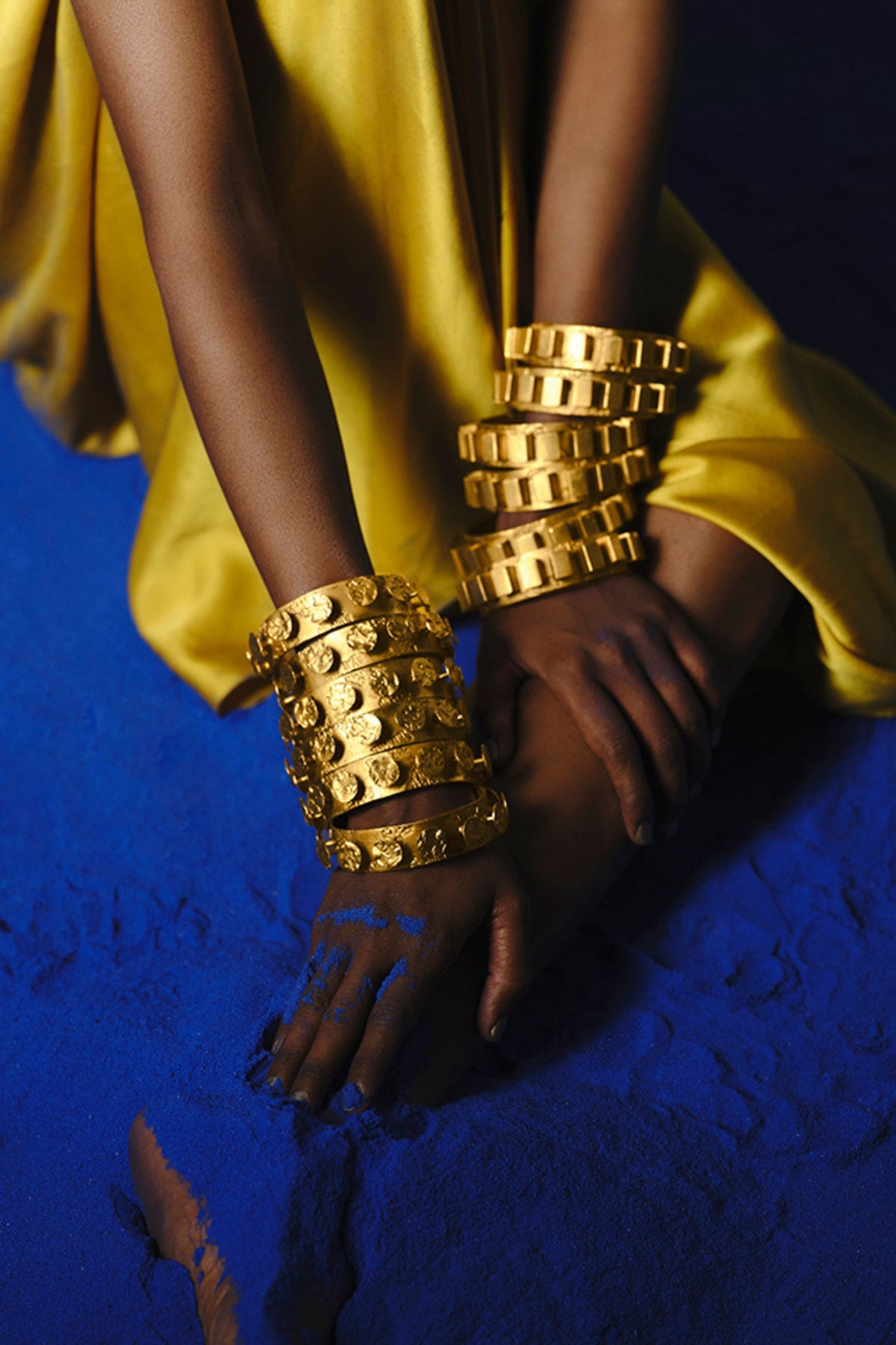 Spiked Coin Bangle