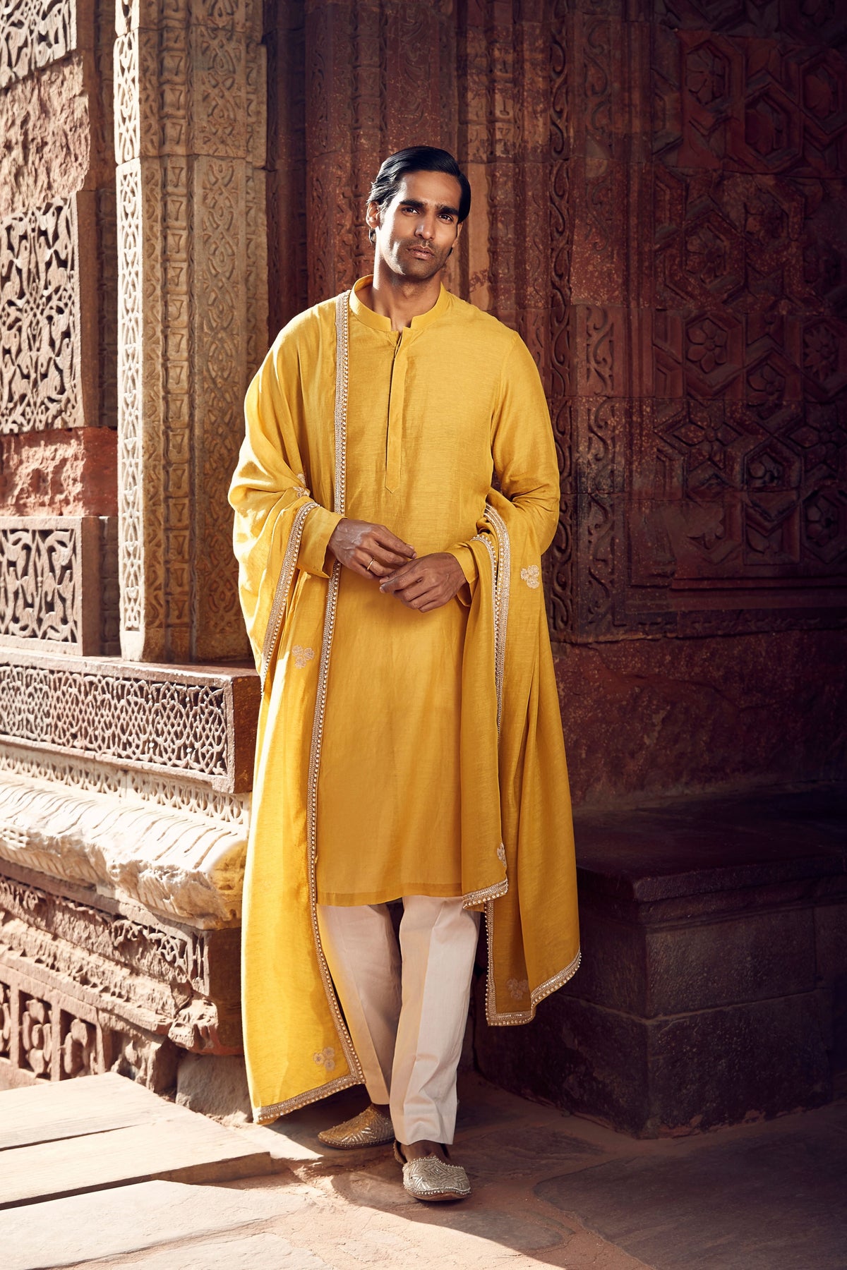 The Royal Haldi Kurta Set