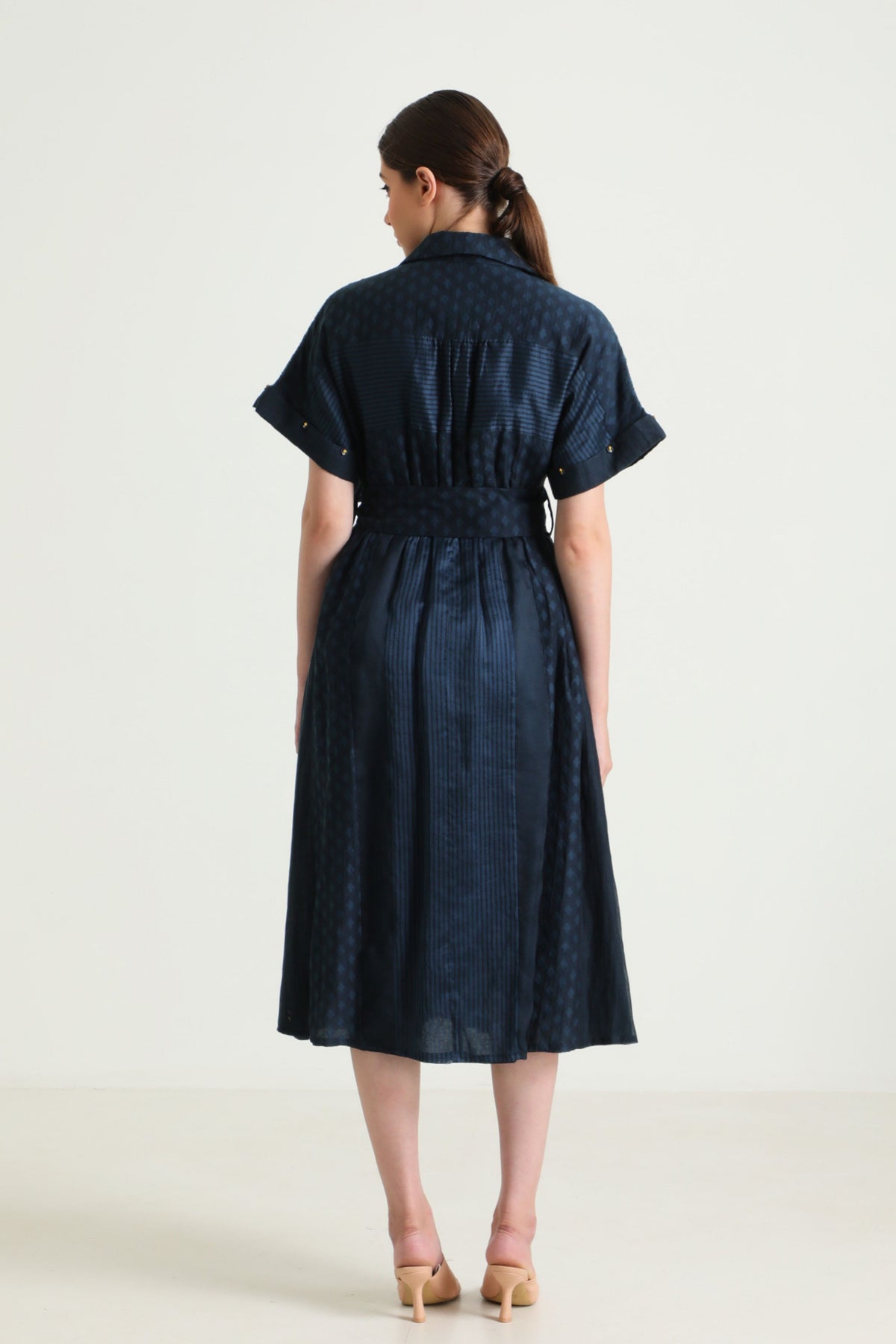 Banarsi Indigo Dress