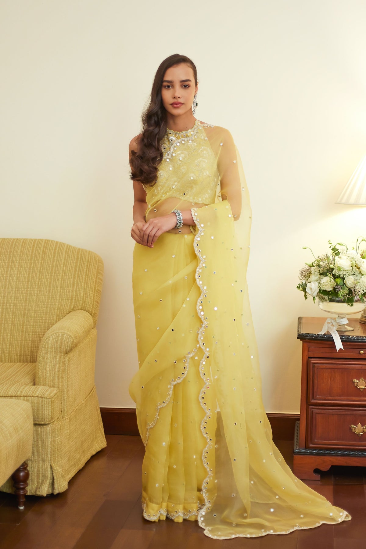 Organza Garden Glamour Saree