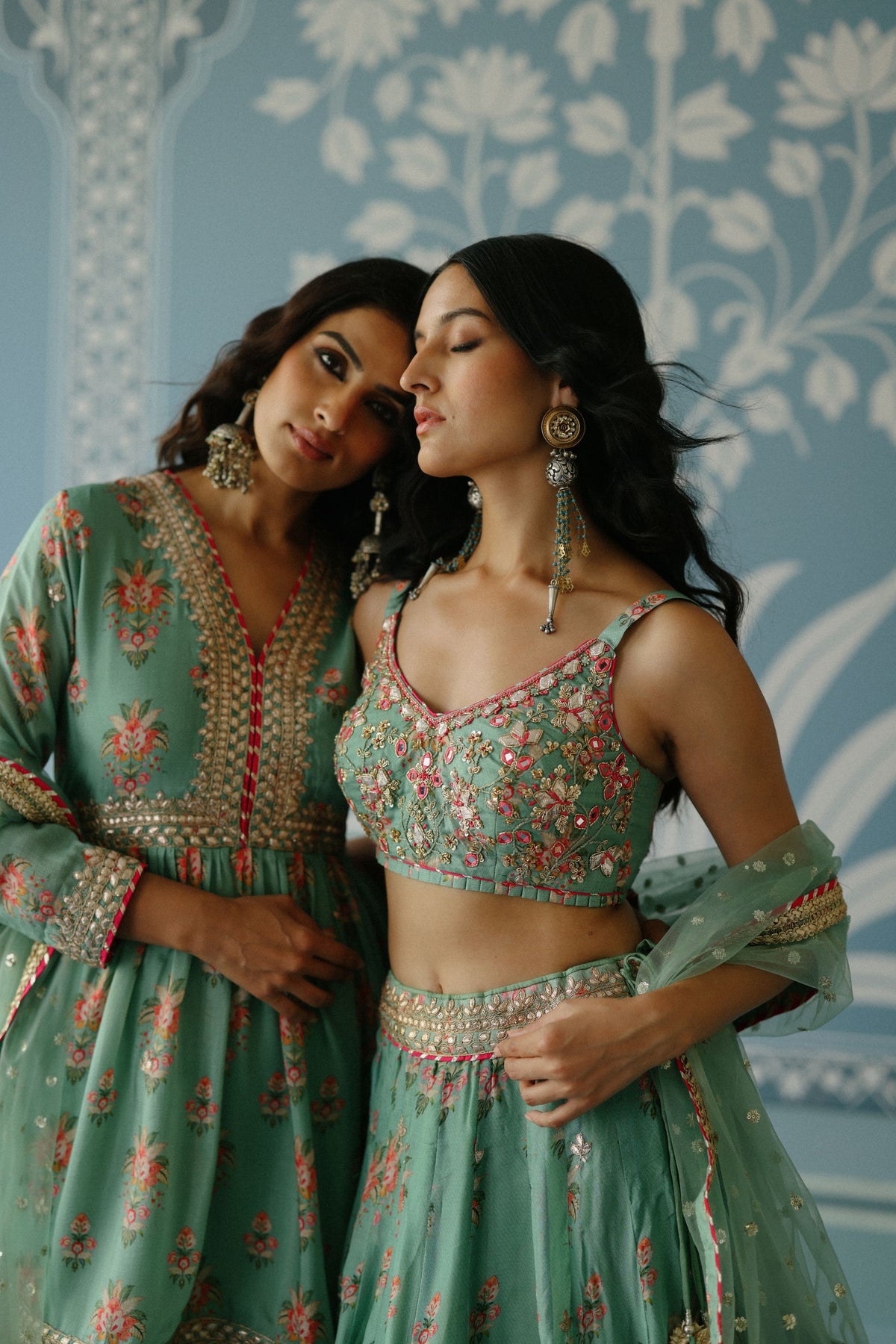 Mint Samiksha Peplum Sharara Set