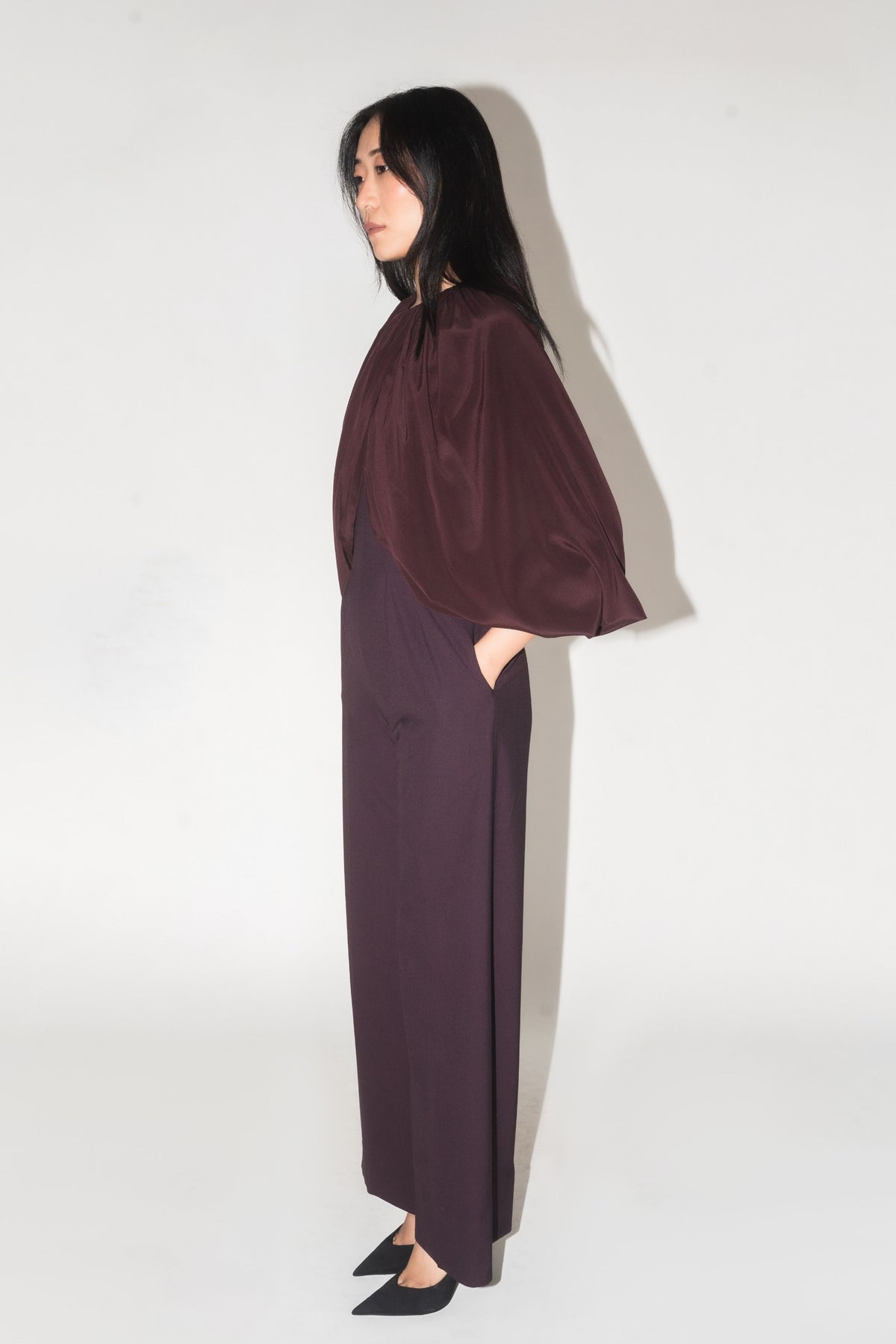 Eve Plum Jumpsuit