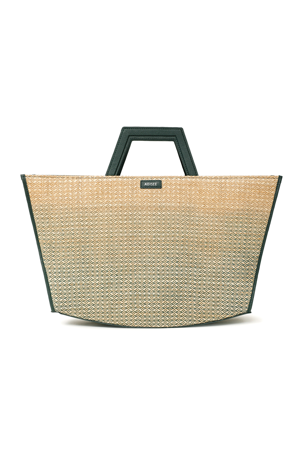 Sol Tote Raffia Teal Bag