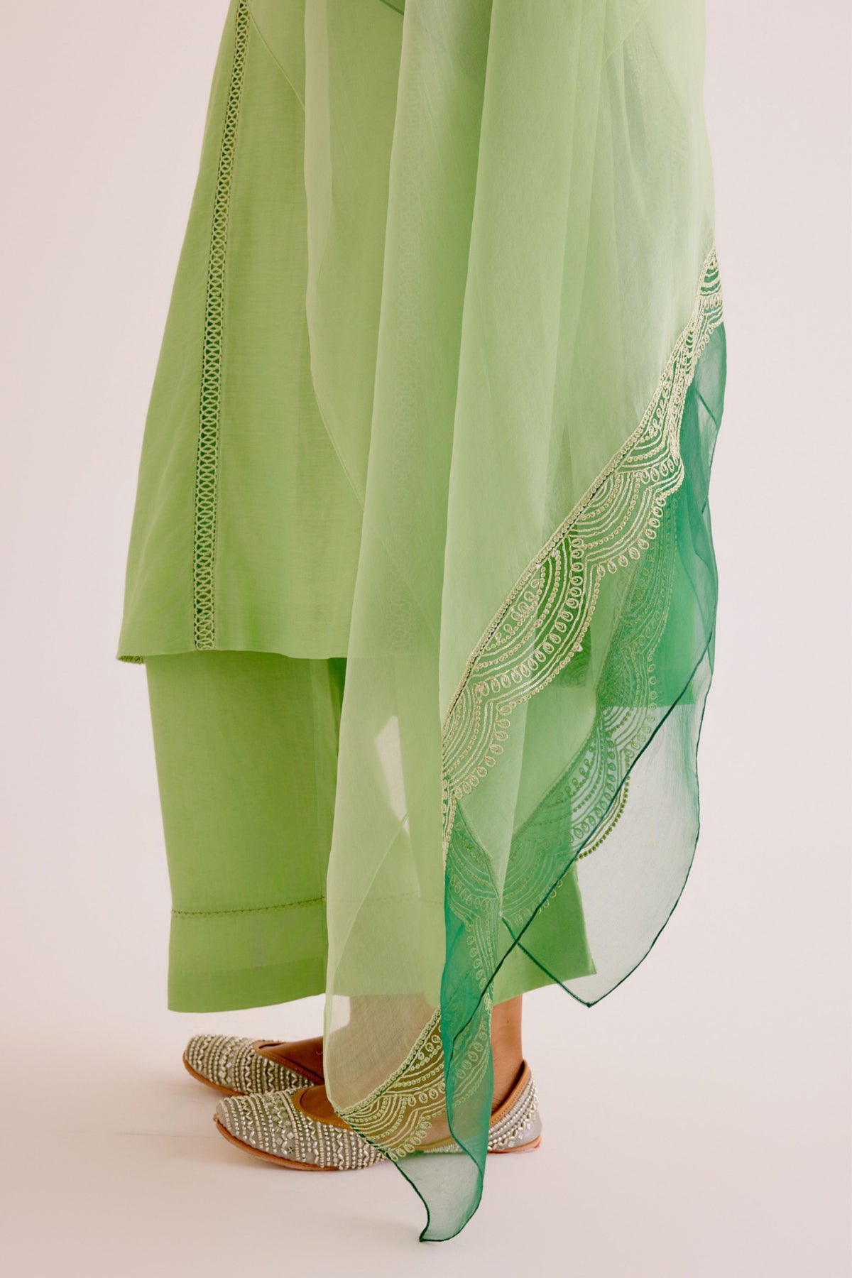 Pistachio Green Kurta Set