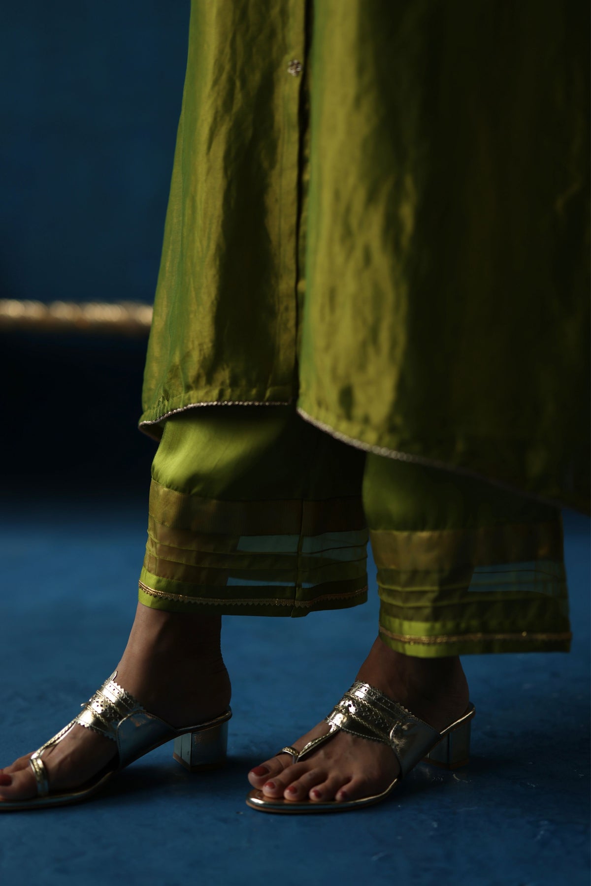 Green Kala Khatta Kurta Set