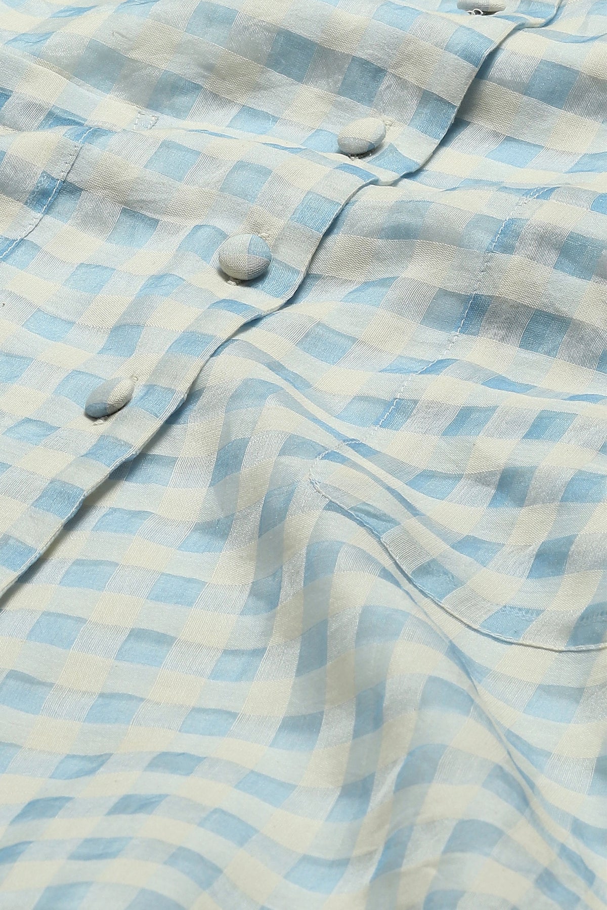 Maheshwar Gingham Checks Shirt