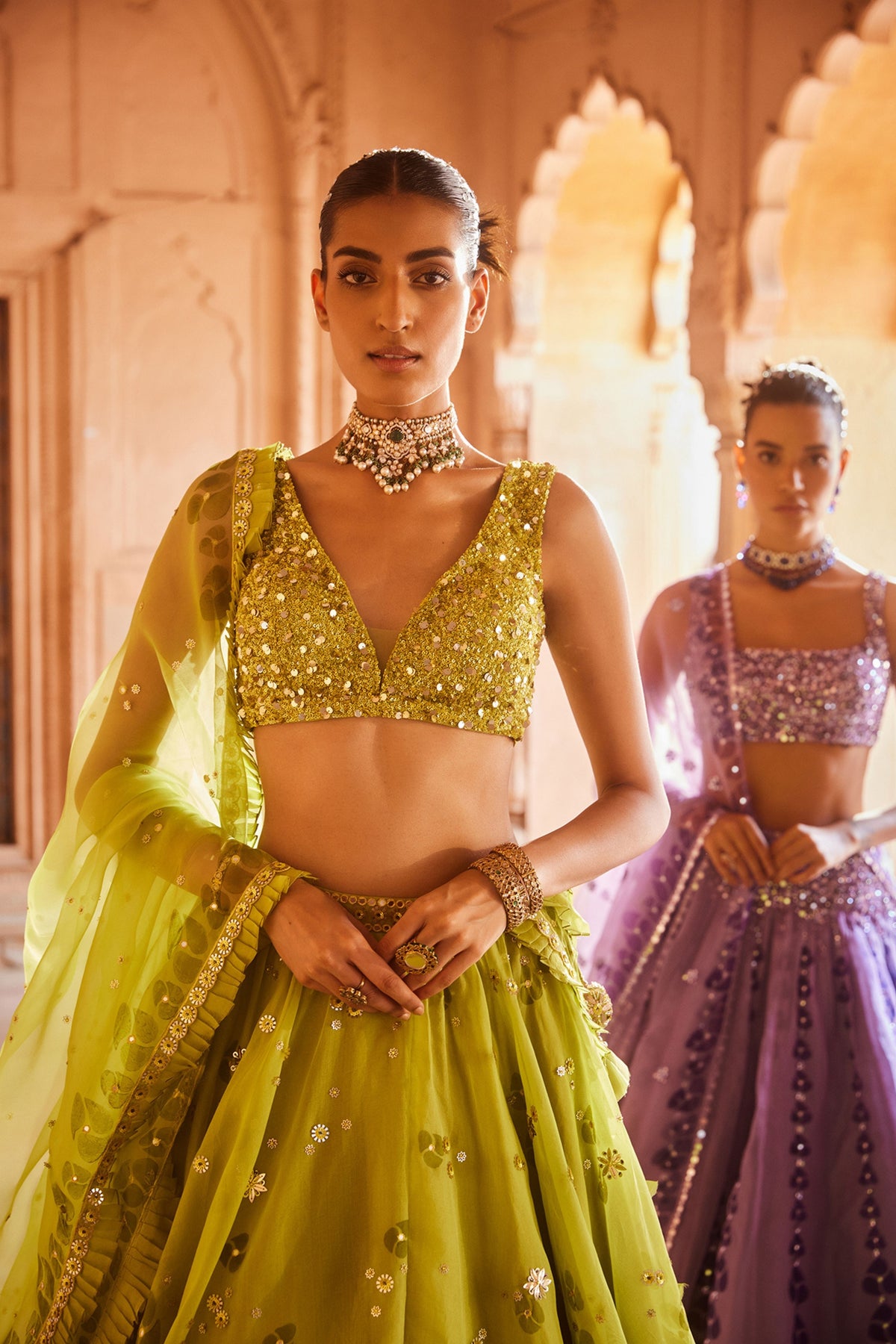 Nohreen Lehenga Set