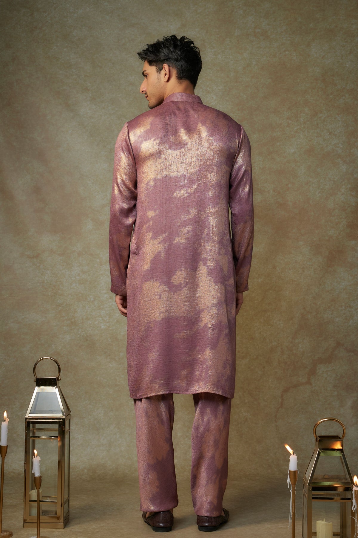 Maroon Kurta With Pantss