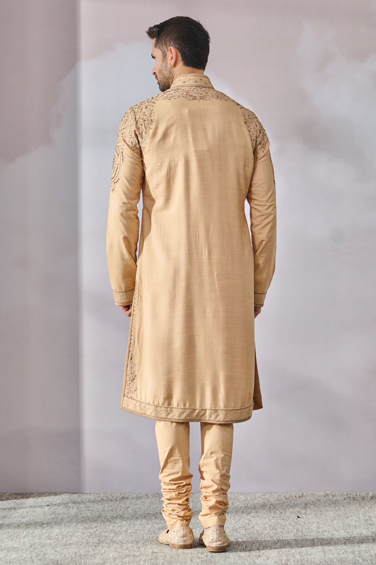 Embroidered Classic Kurta With Pants