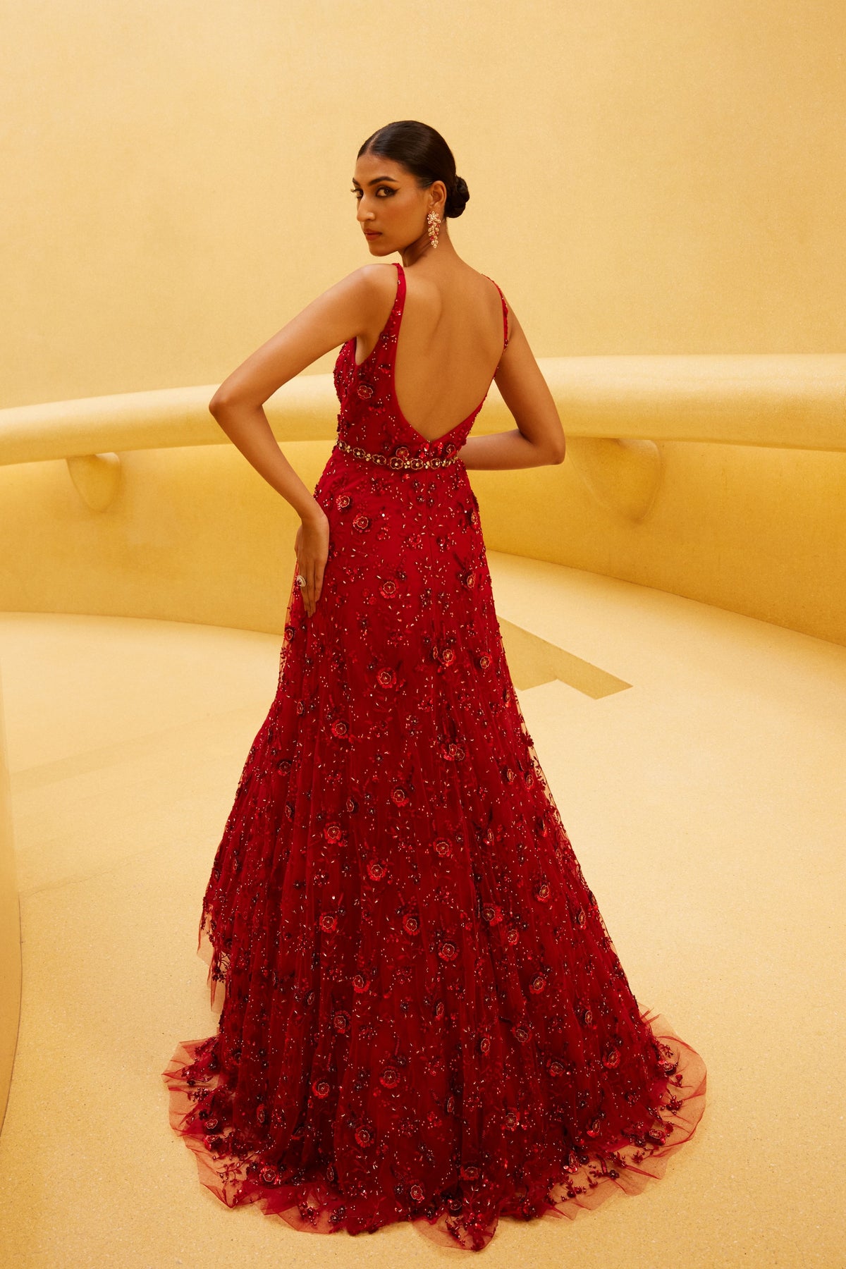 Red Gown