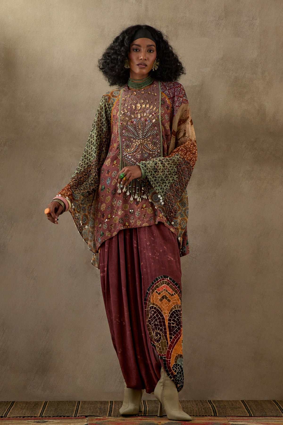 Multi Mariyam Kurta Set