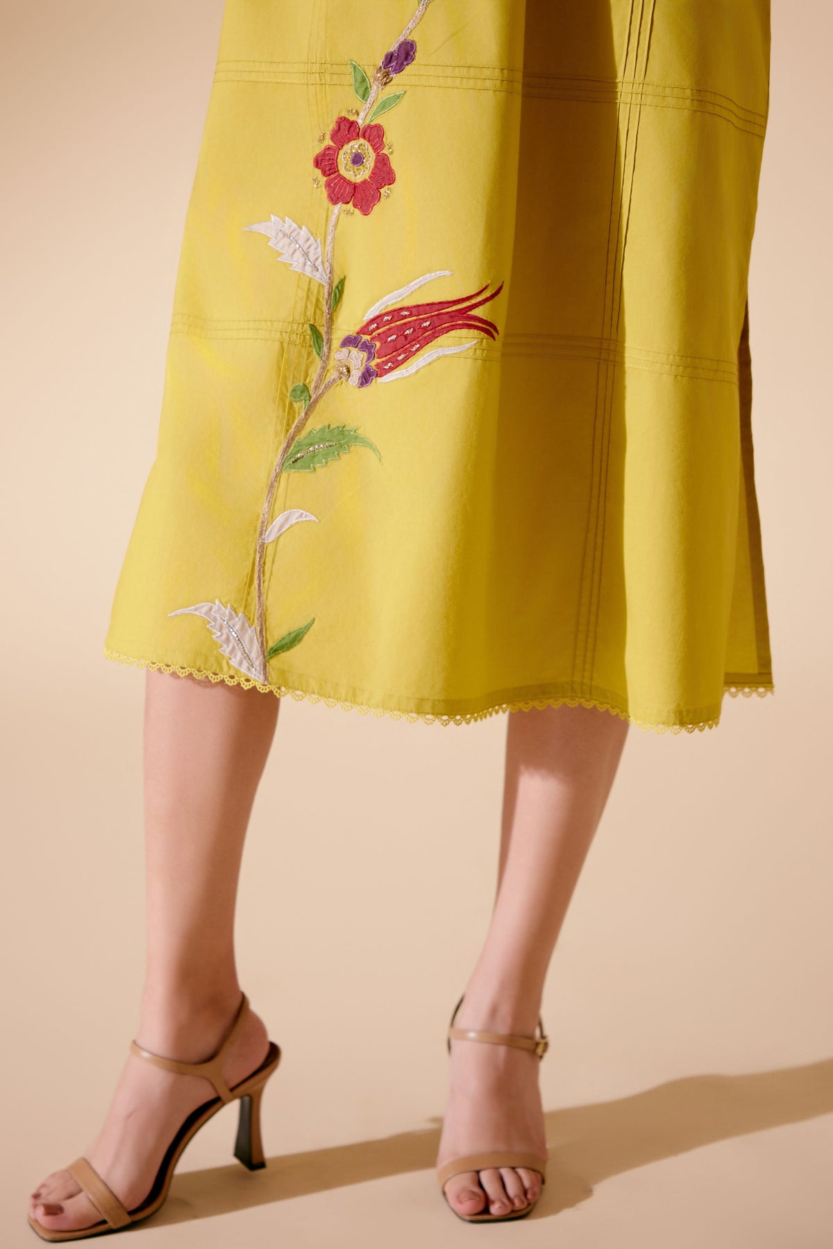 Neela Mustard Dress