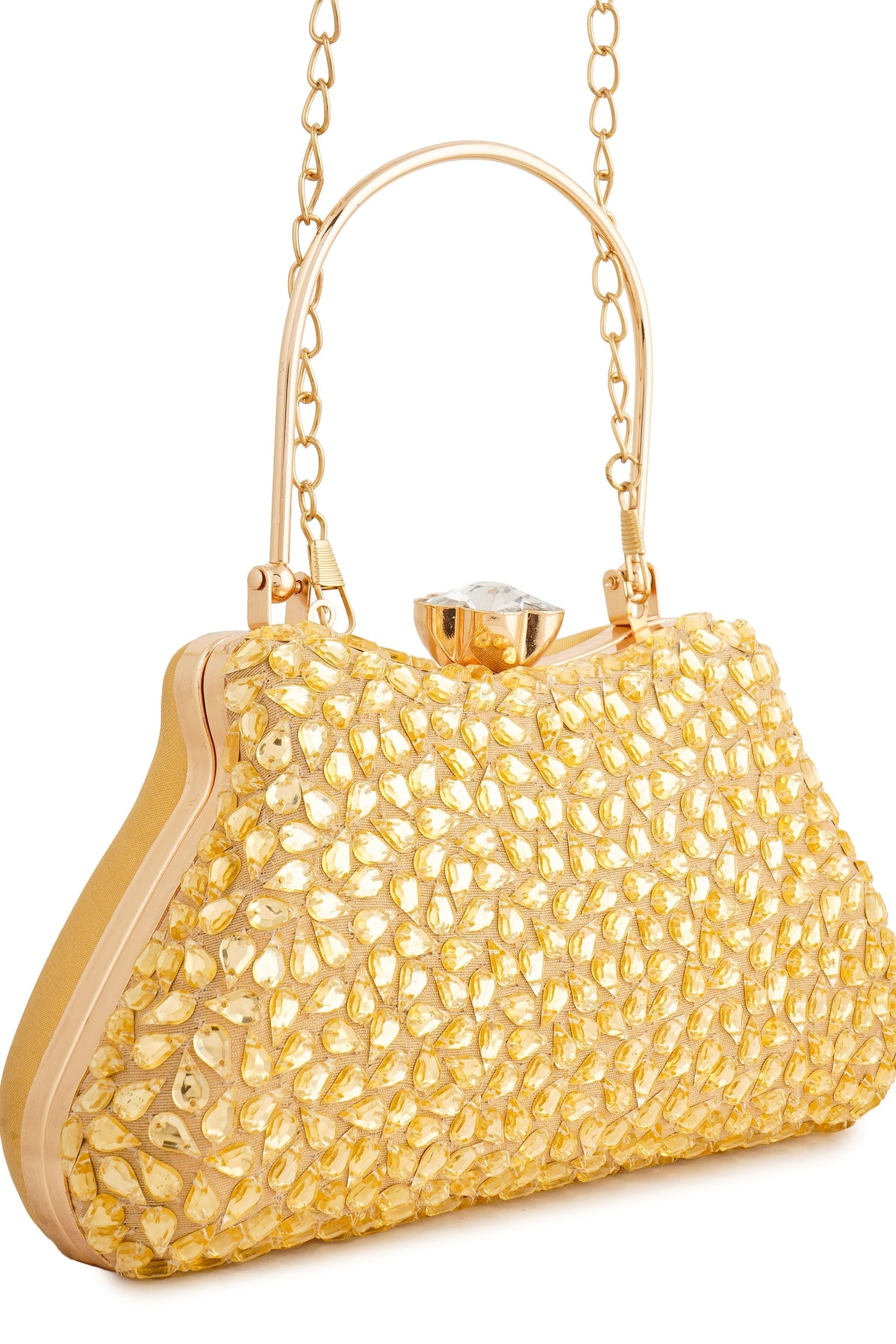 Gold Topaz Clutch