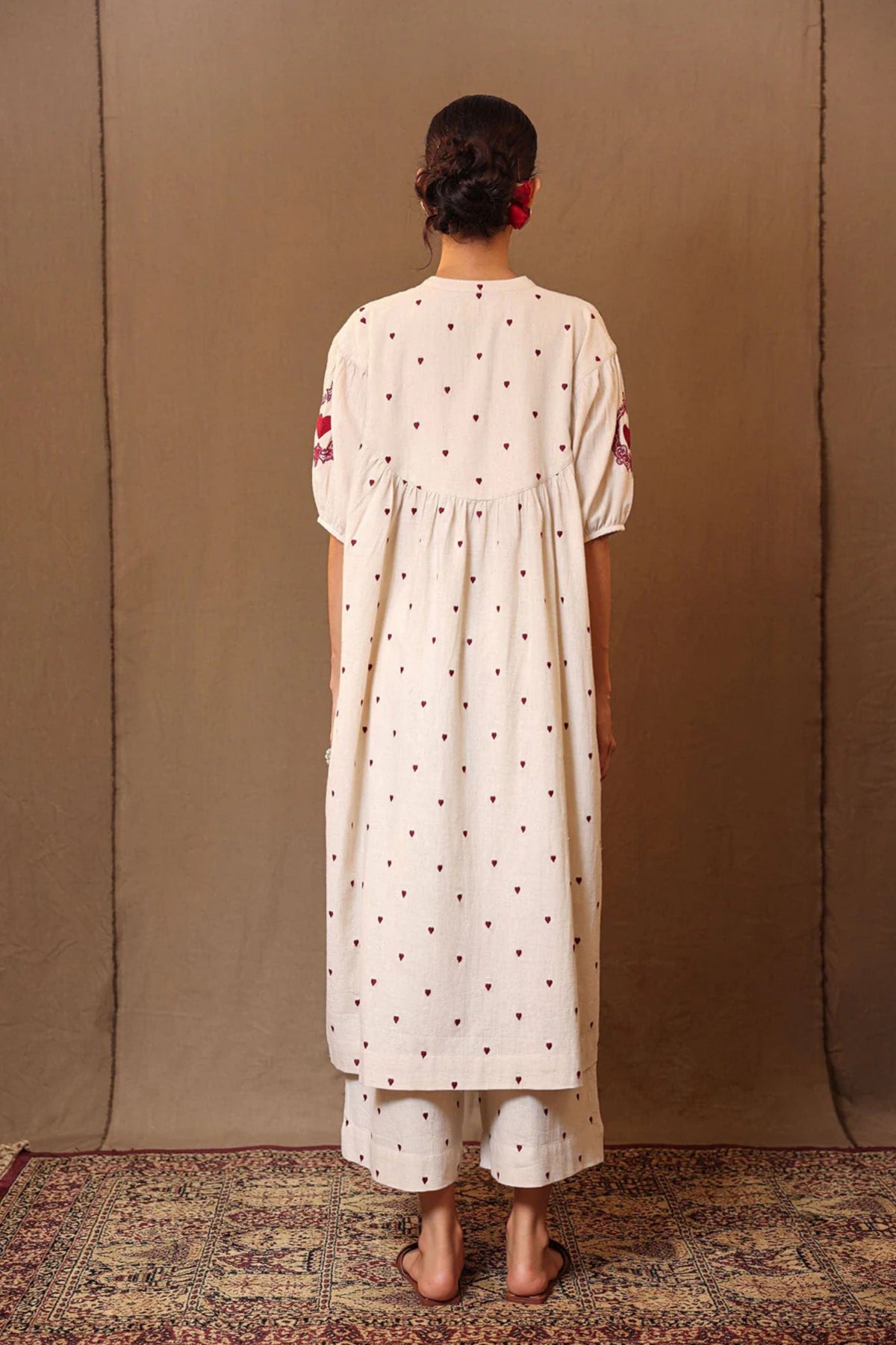 Off- White Acra Tunic Set