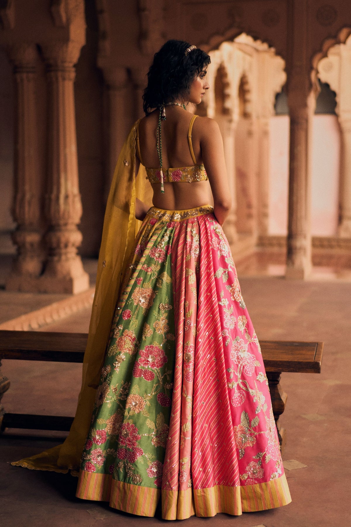 An Ode Rajasthani Lehenga Set