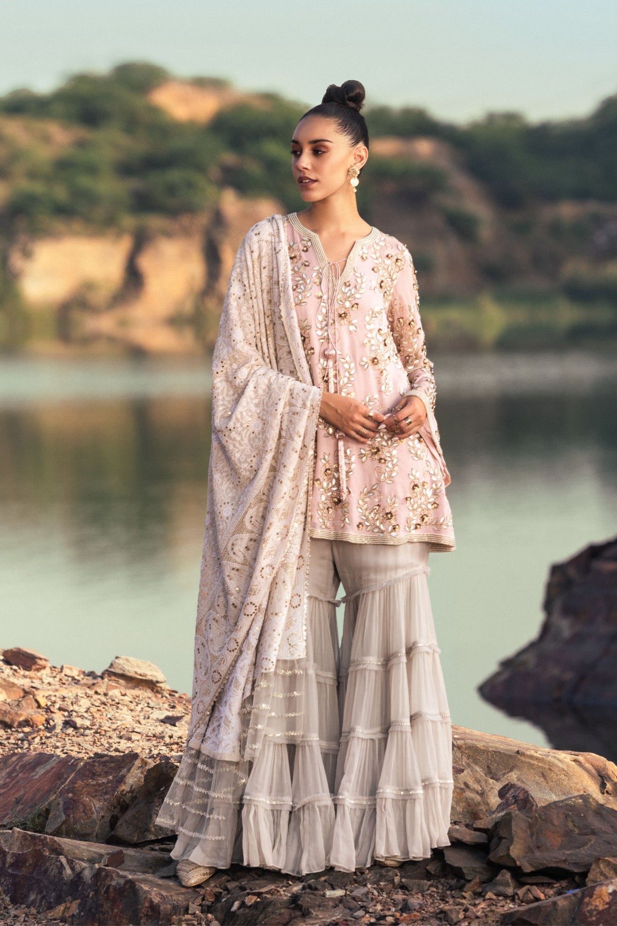 Bloom Blush Pink Kurta