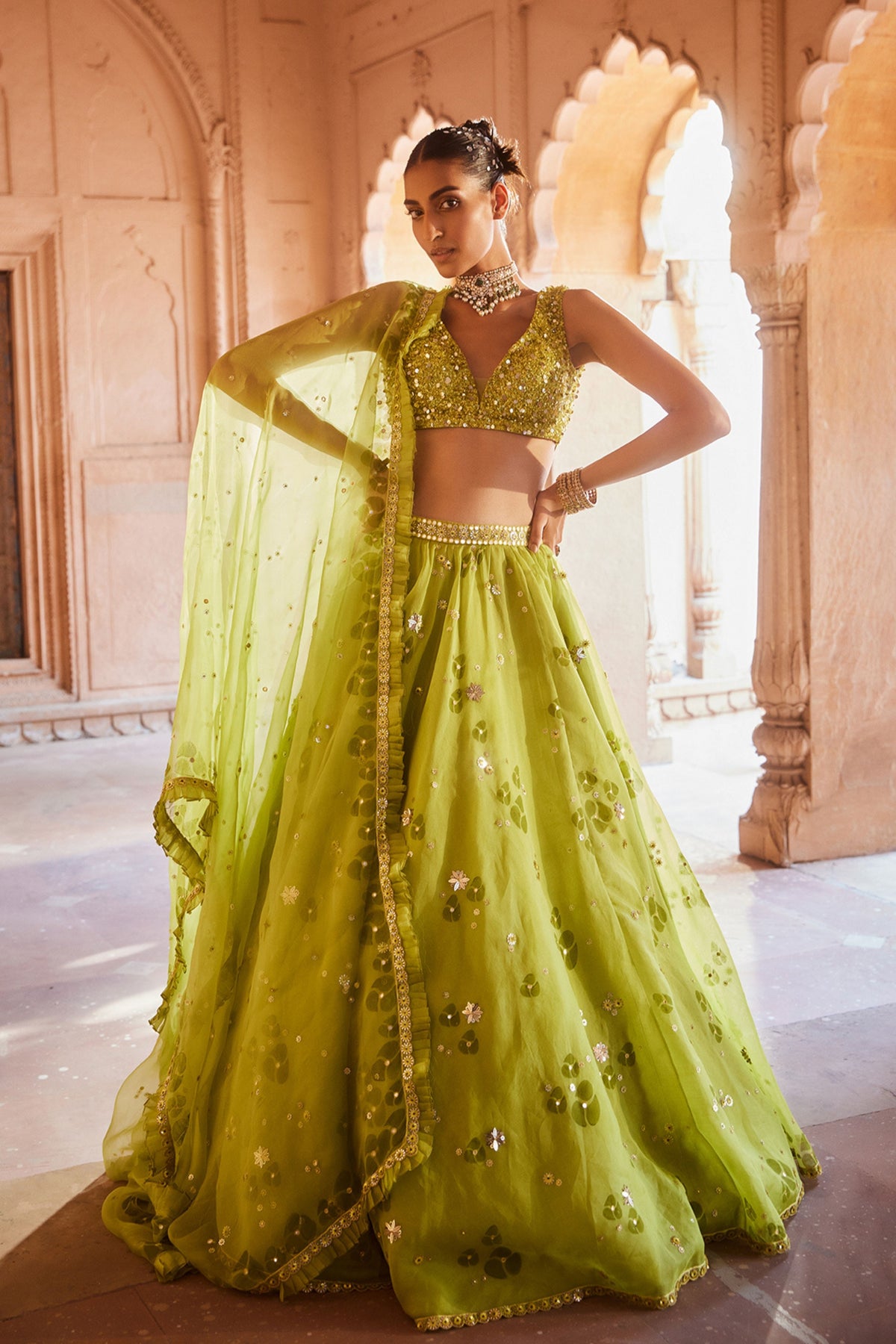 Nohreen Lehenga Set