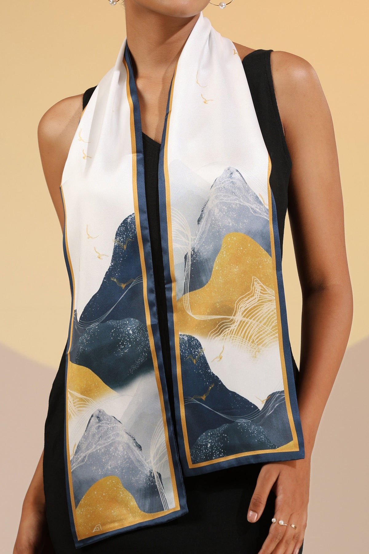 Saffy Silk Neck Scarf