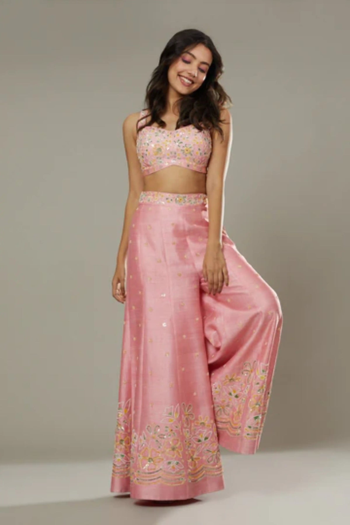 Candy Floss Sharara Set