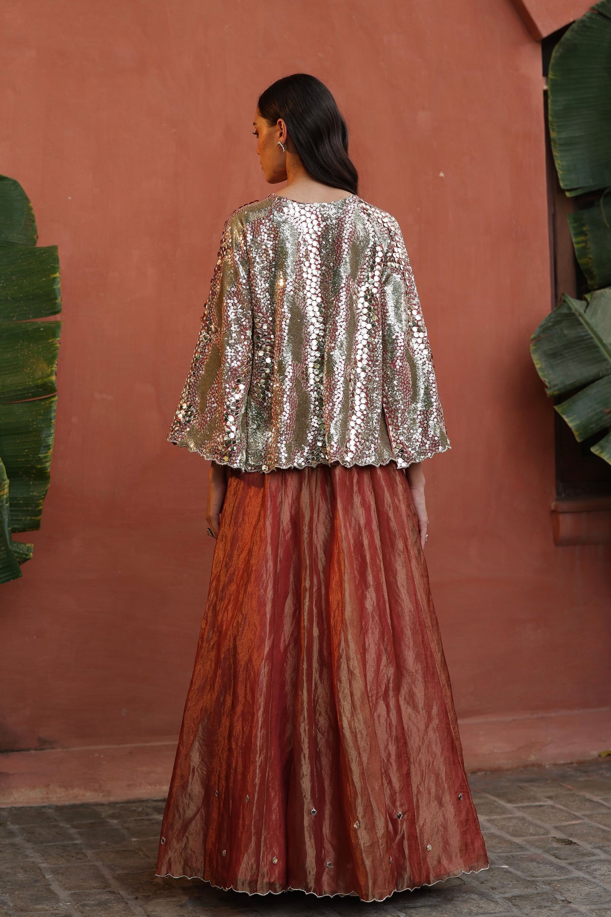 Peach Zohra Lehenga