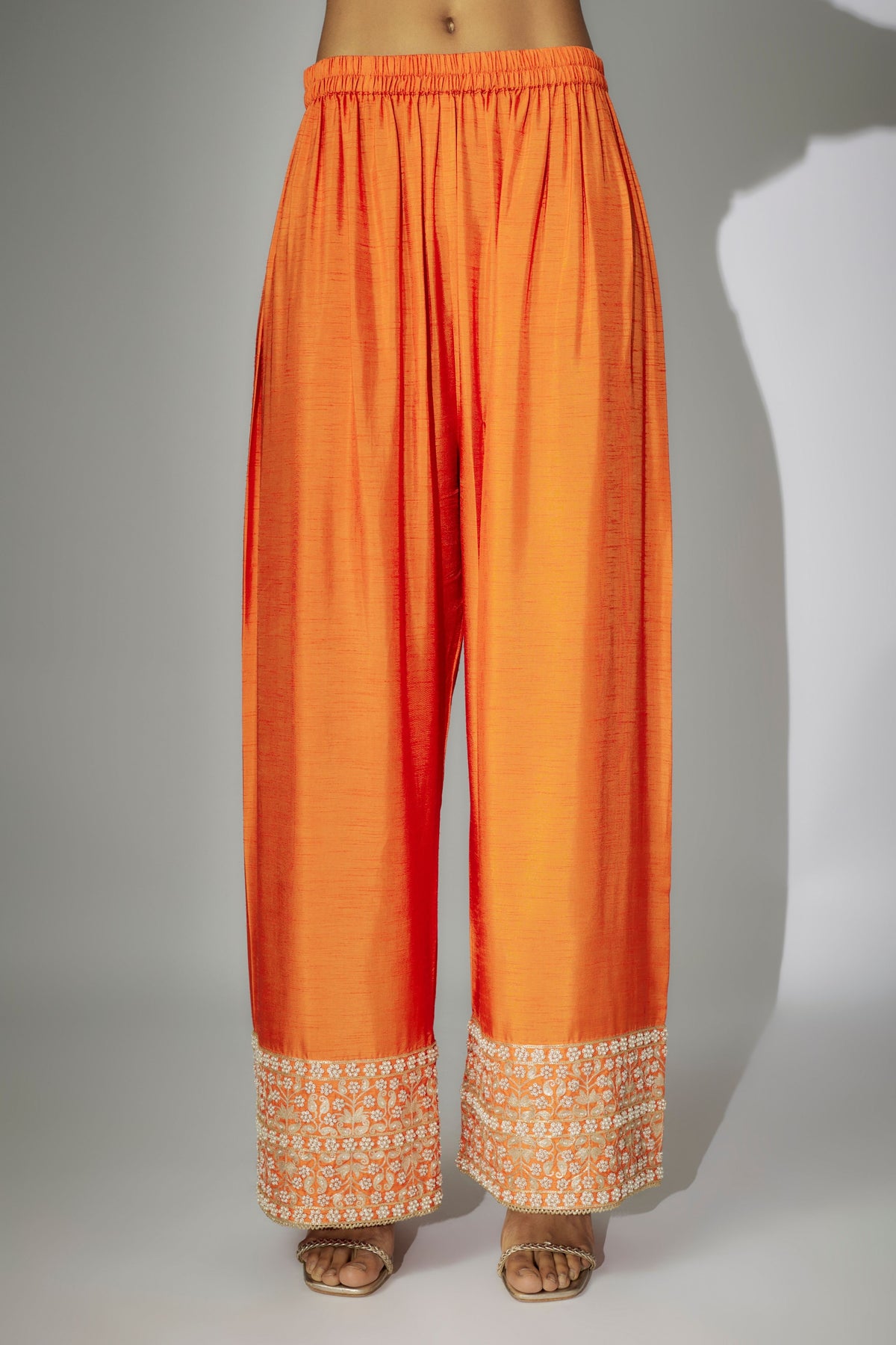 Orange Kurta Set