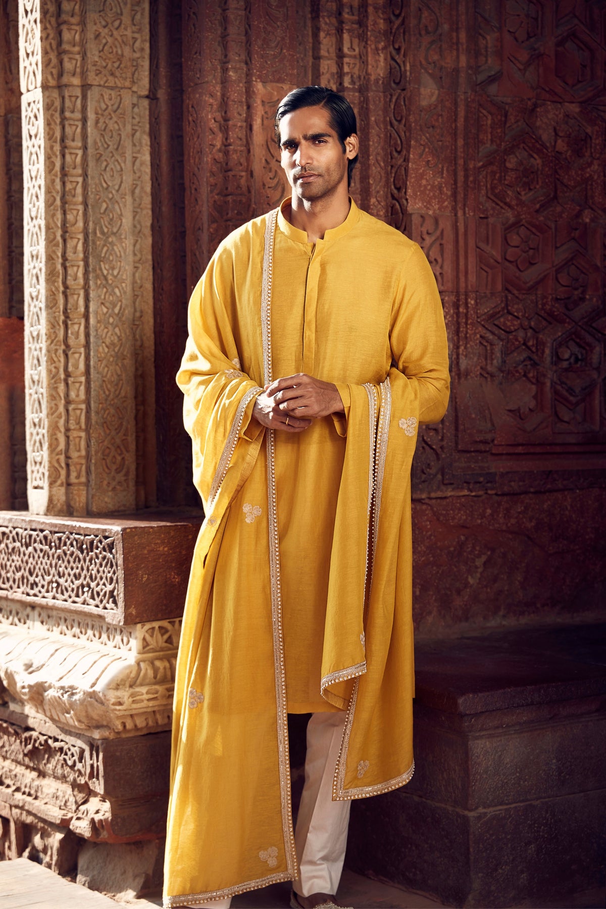 The Royal Haldi Kurta Set