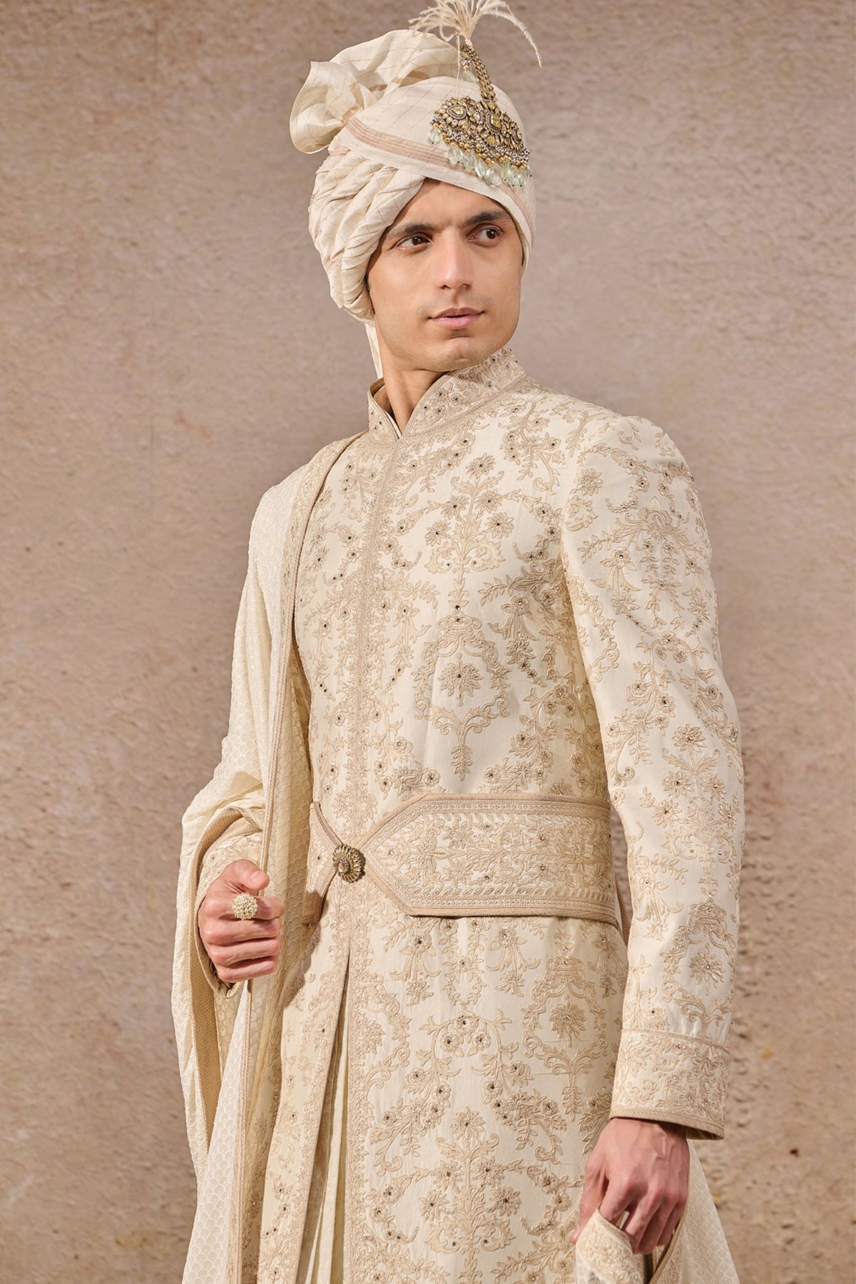 Classic Embroidered Sherwani