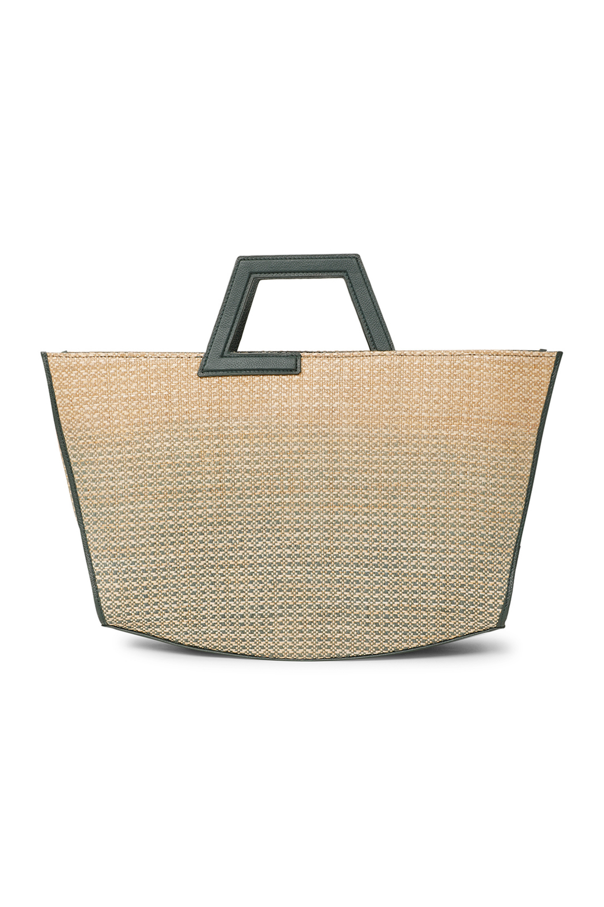 Sol Tote Raffia Teal Bag