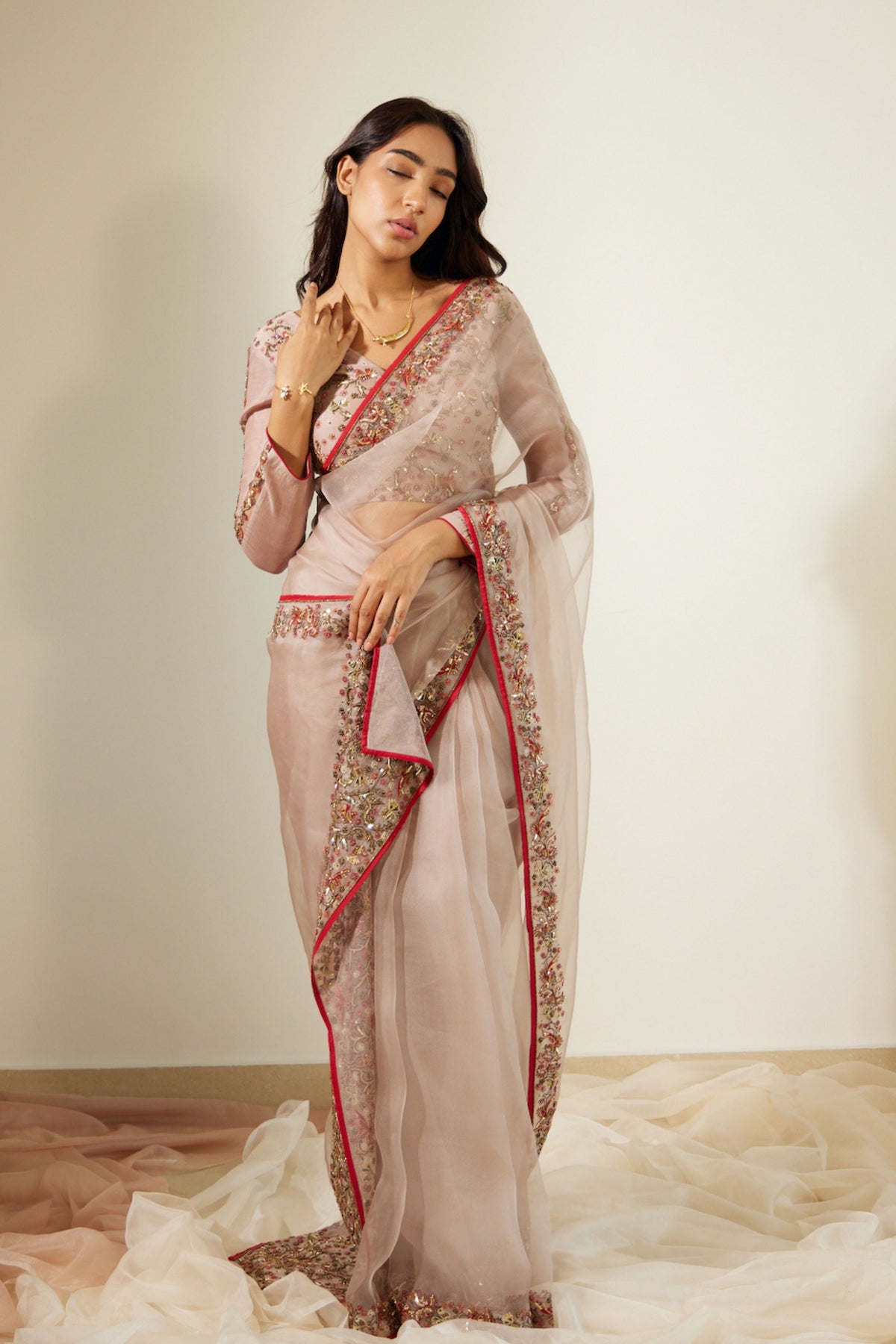 Grey Gulaal Saree