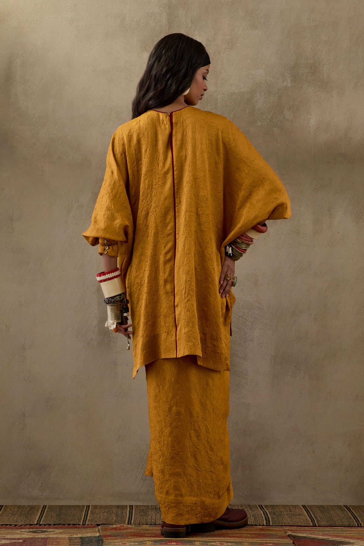 Yellow Topaz Veni Jacket Set