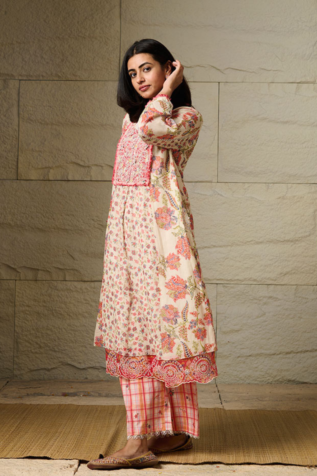 Piya  Ivory Kurta Set