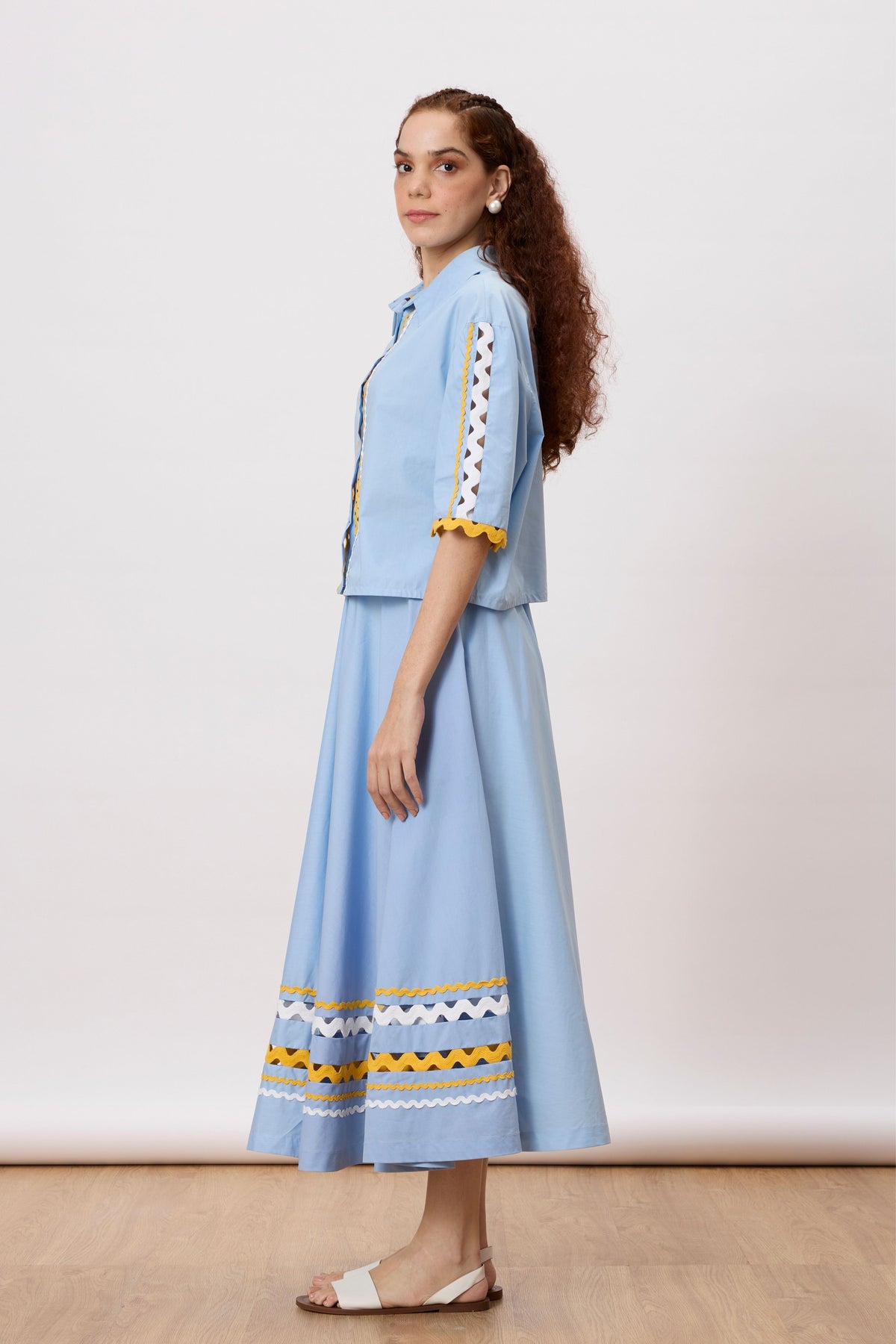 Hazel Dutch Blue Skirt