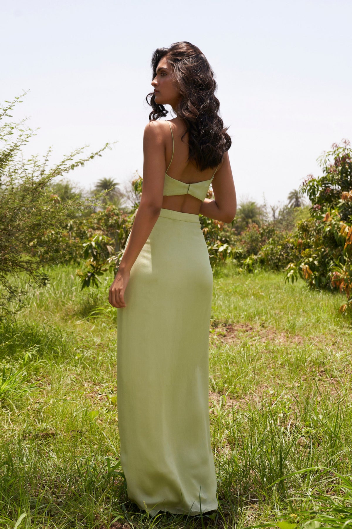 Olivine Skirt Set