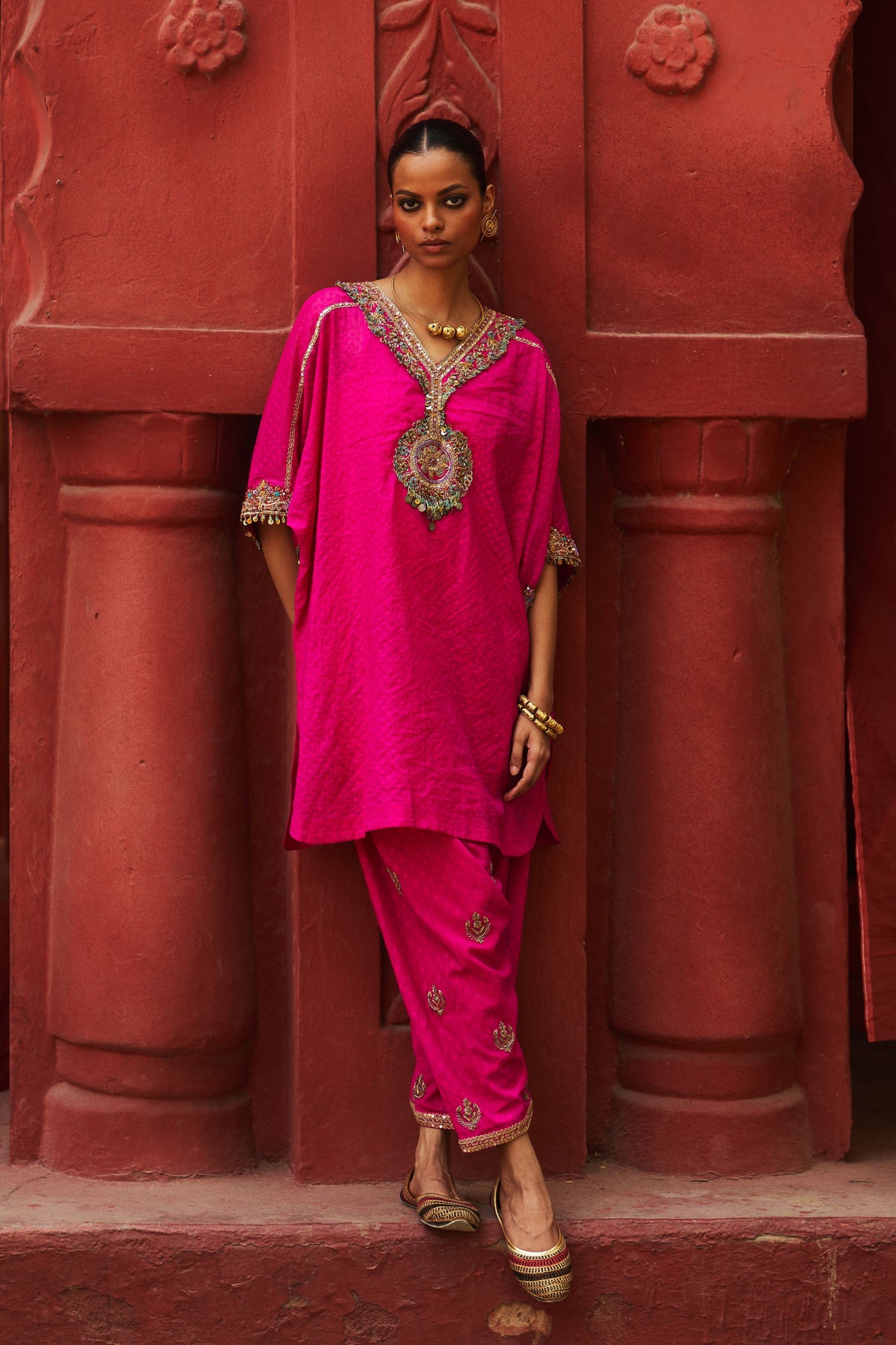 Pink Kurta Set