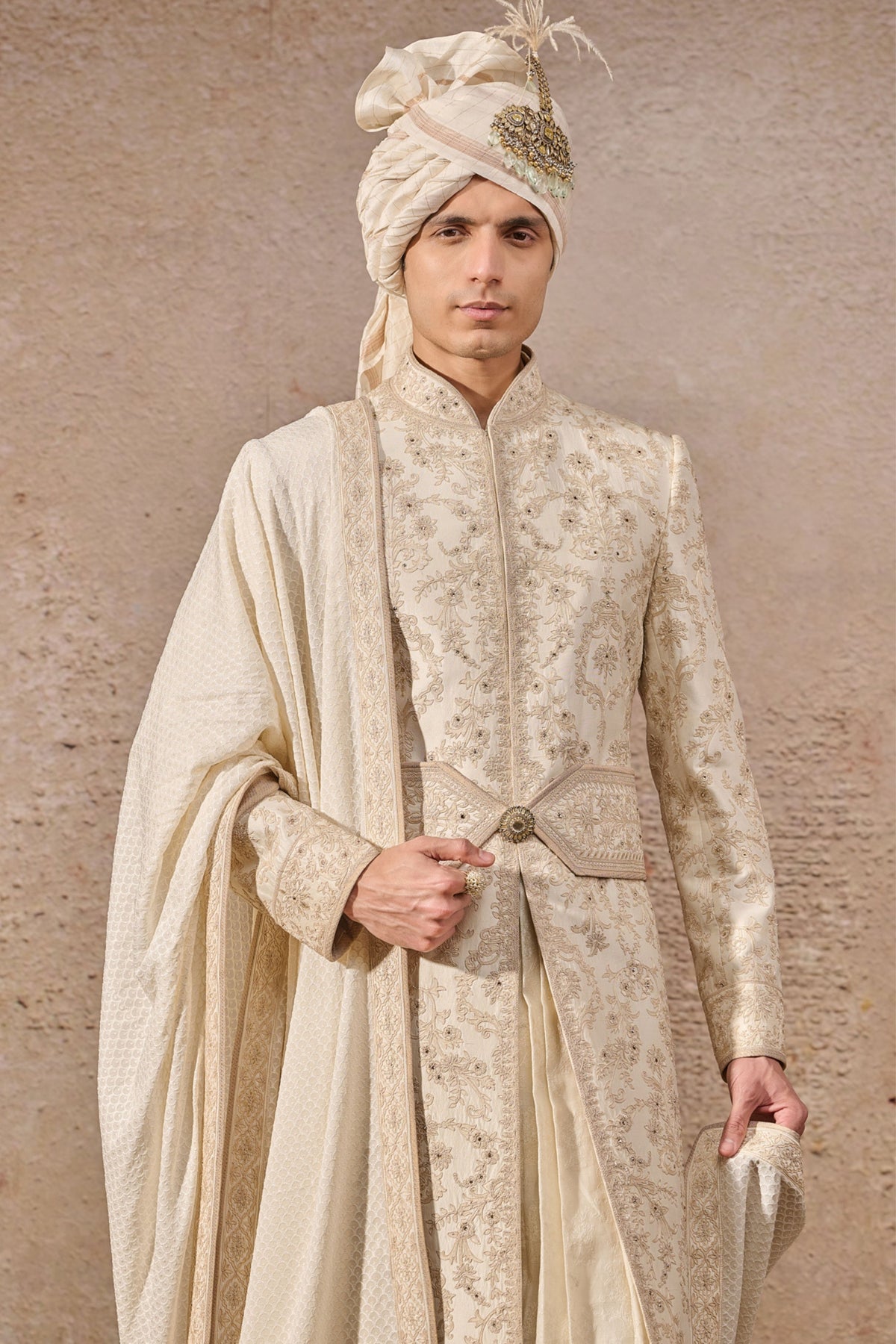 Classic Embroidered Sherwani