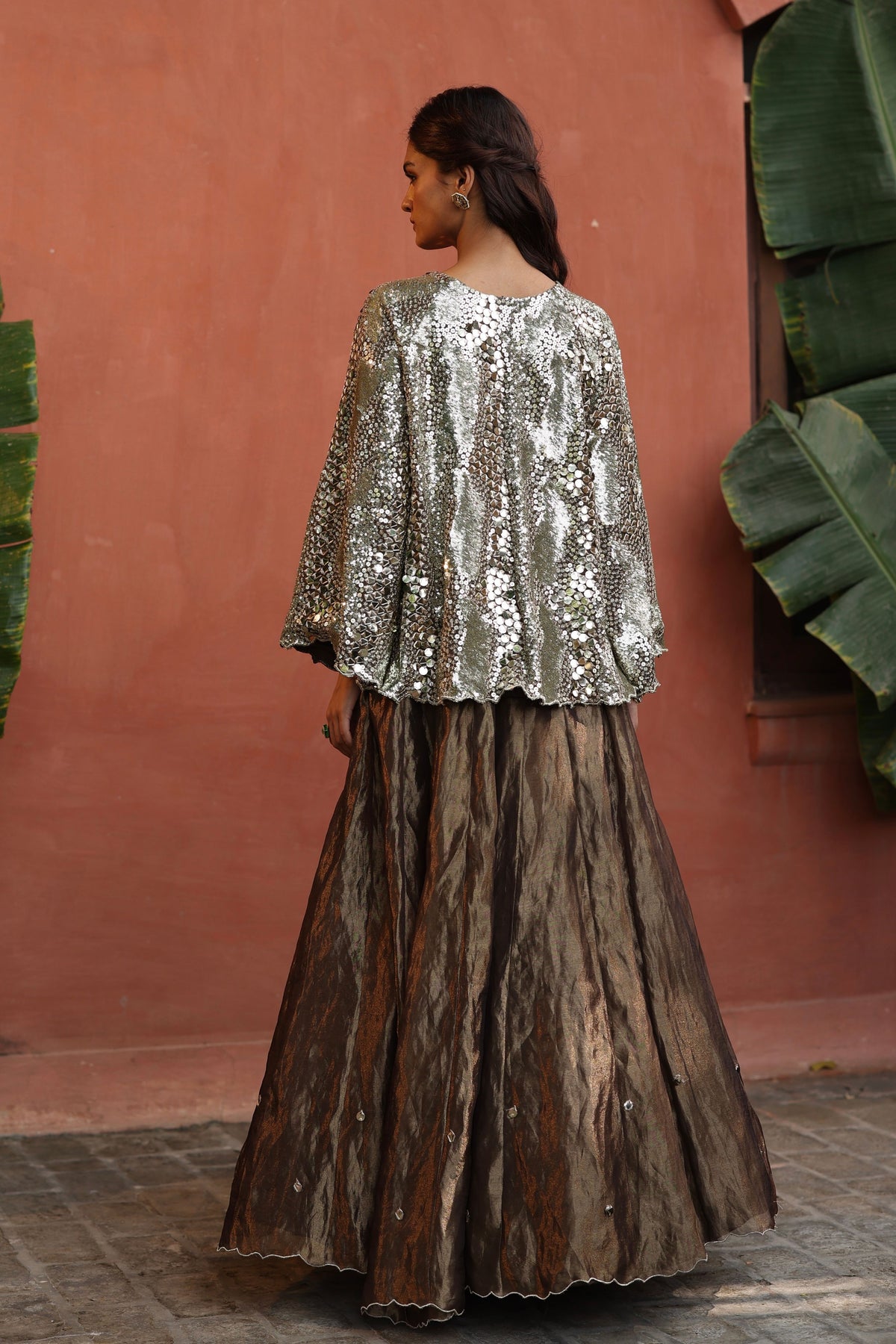 Bronze Zohra Lehenga