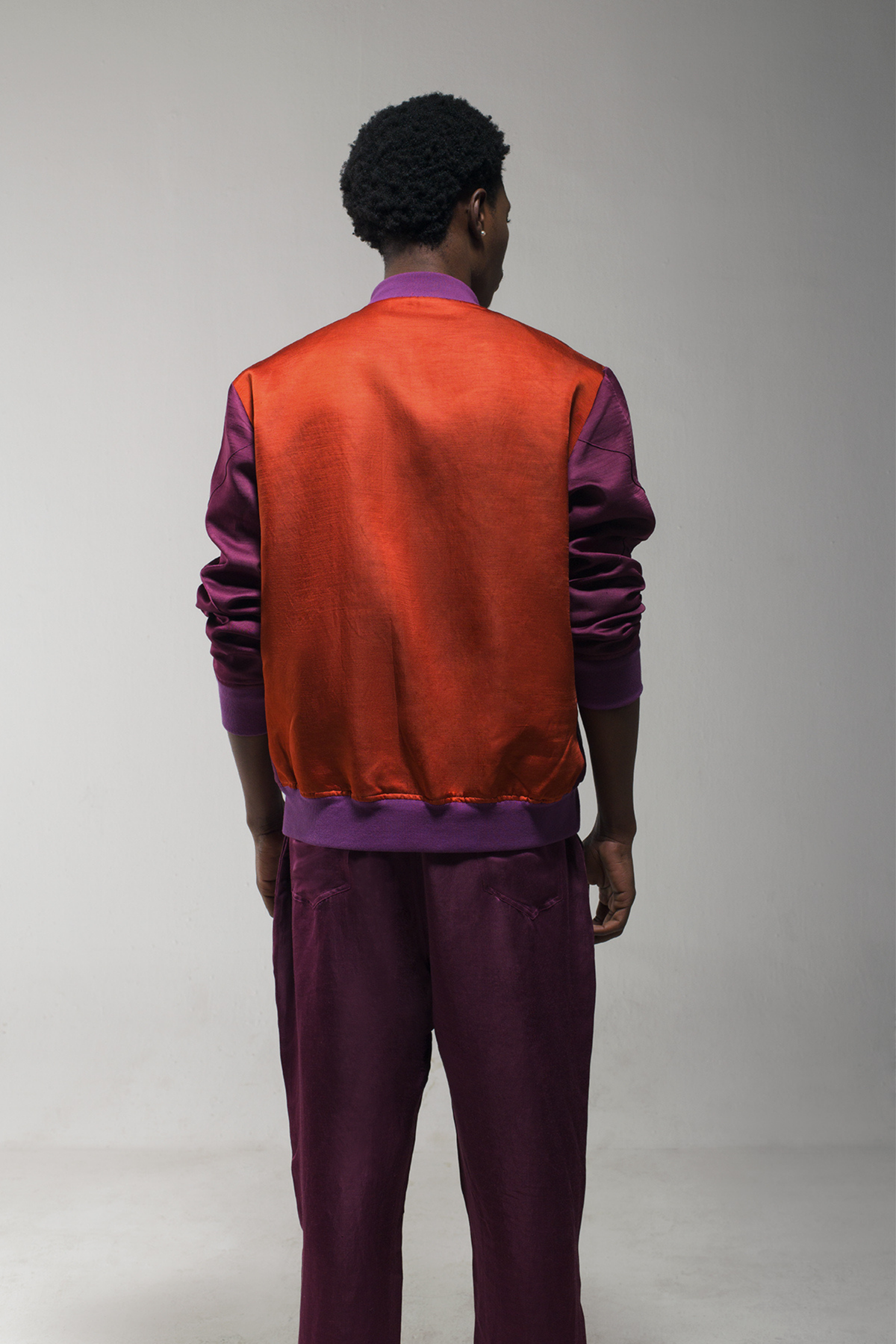 Orange+Purple Ombre Jacket