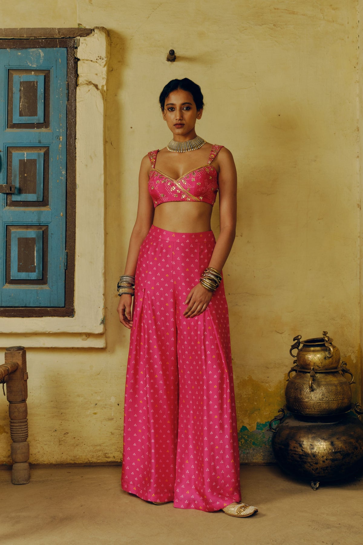 Rani Pink Crop Top