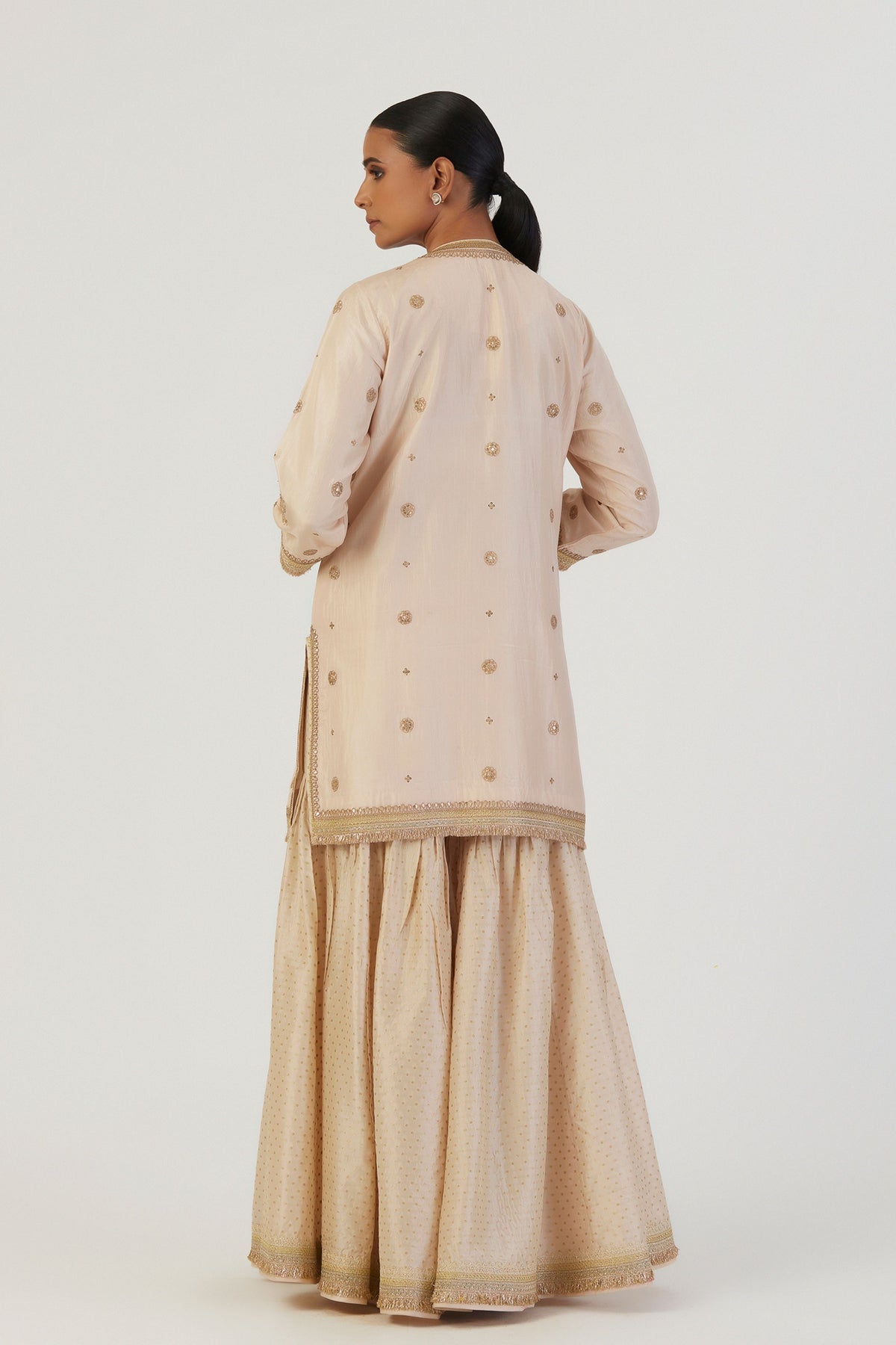 Tara Silk Kurta and Sharara