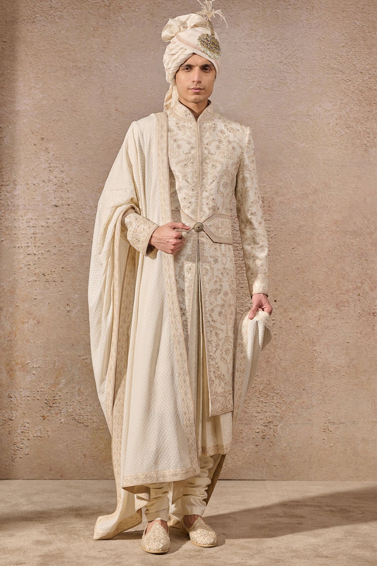 Classic Embroidered Sherwani