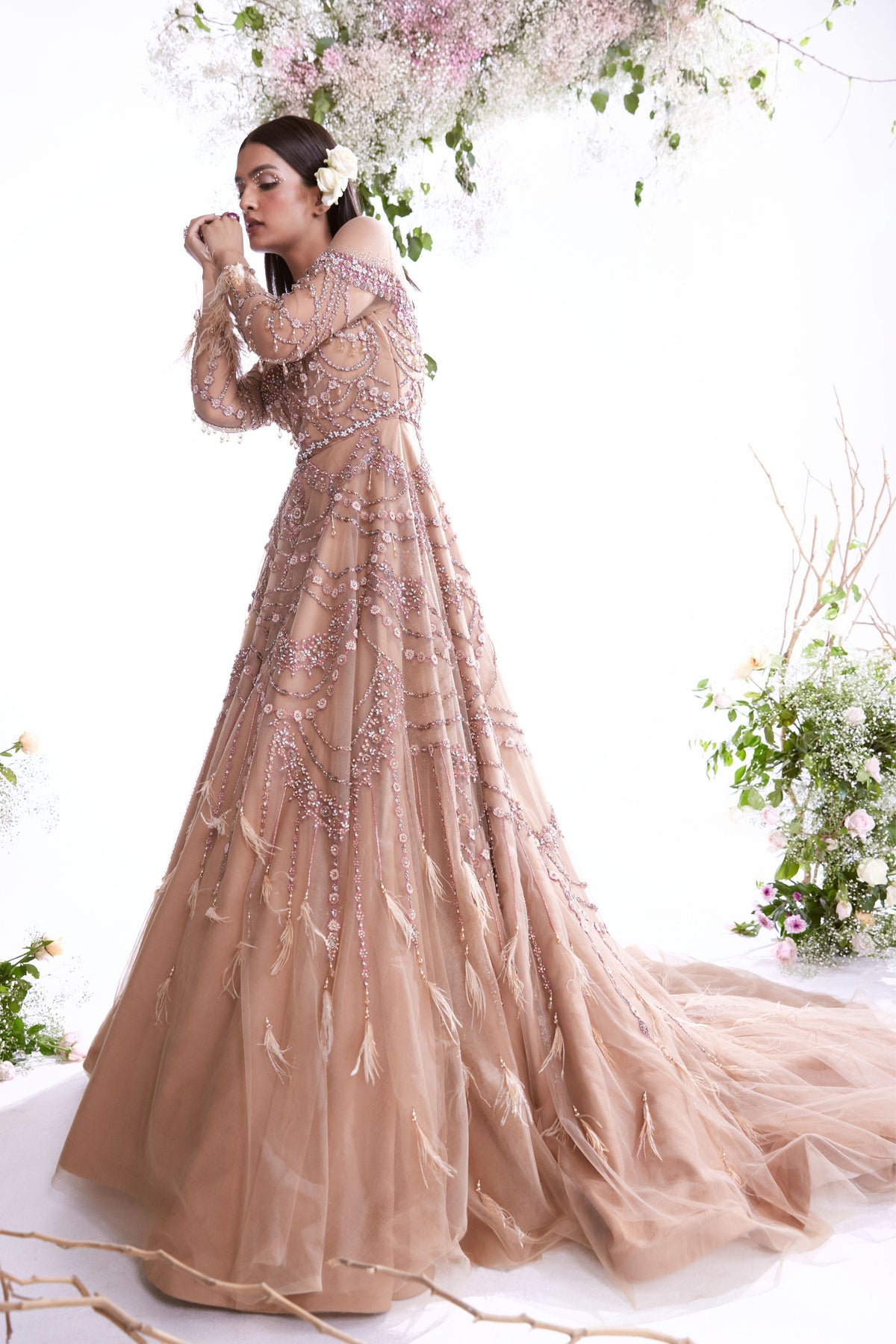 Beige Gown