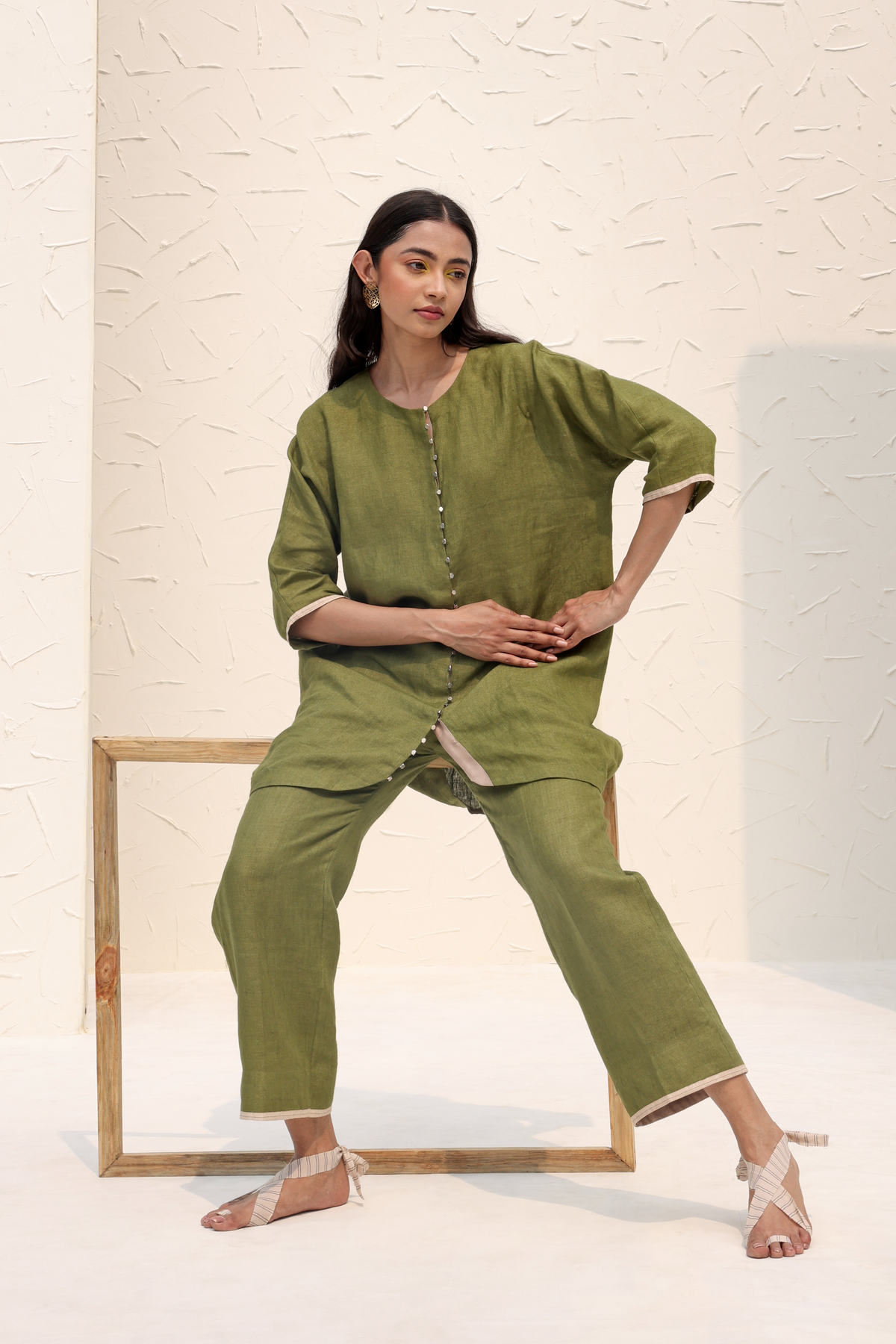 Green Eva Co-ord Set