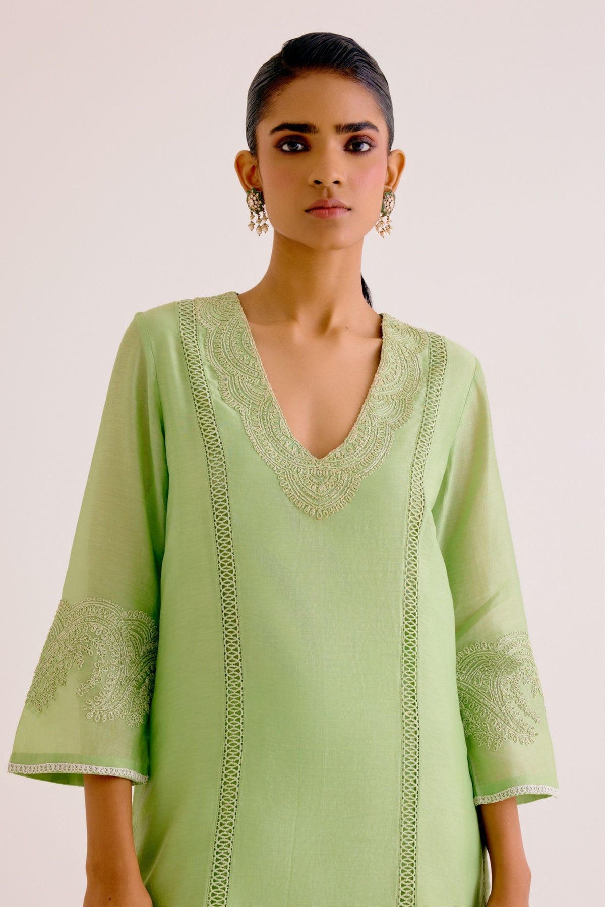 Pistachio Green Kurta Set