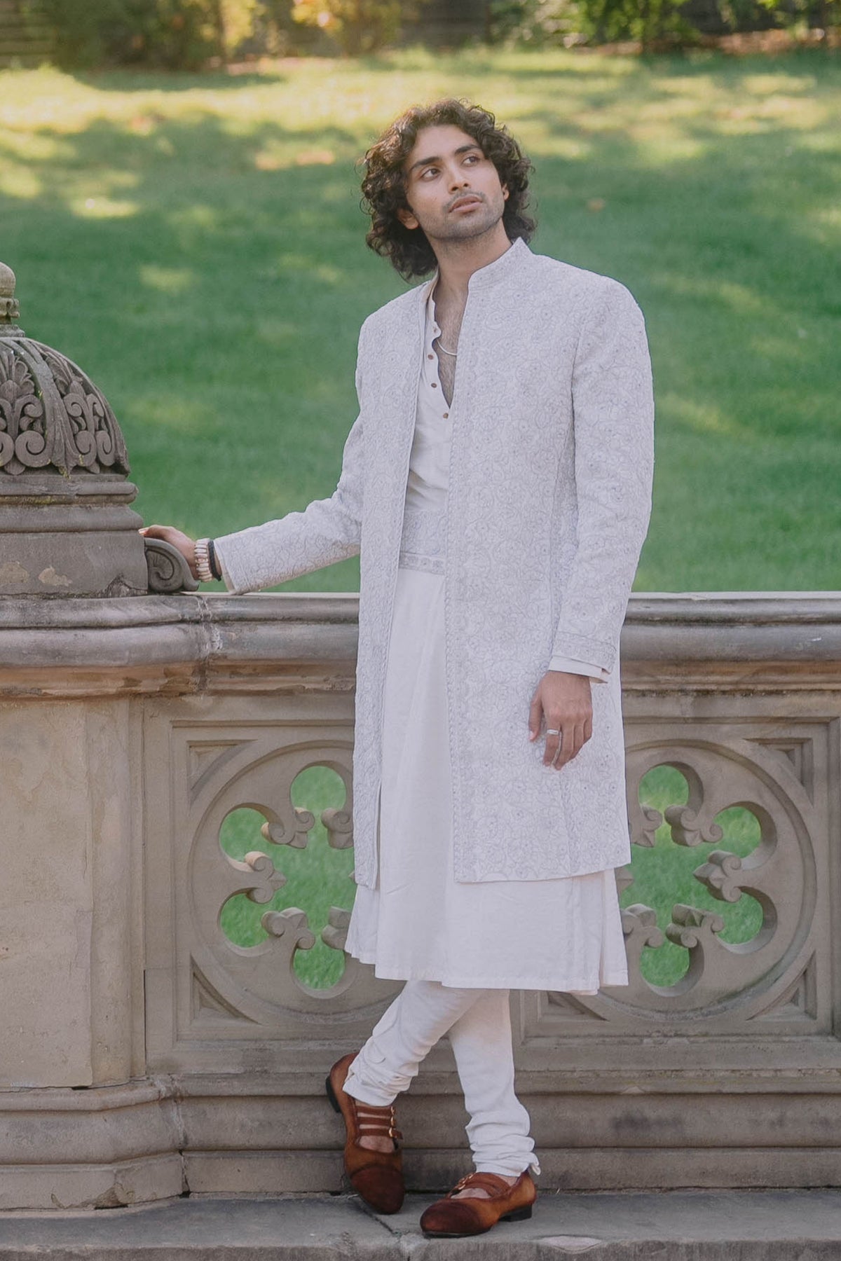 Ivory Whisper Sherwani Set