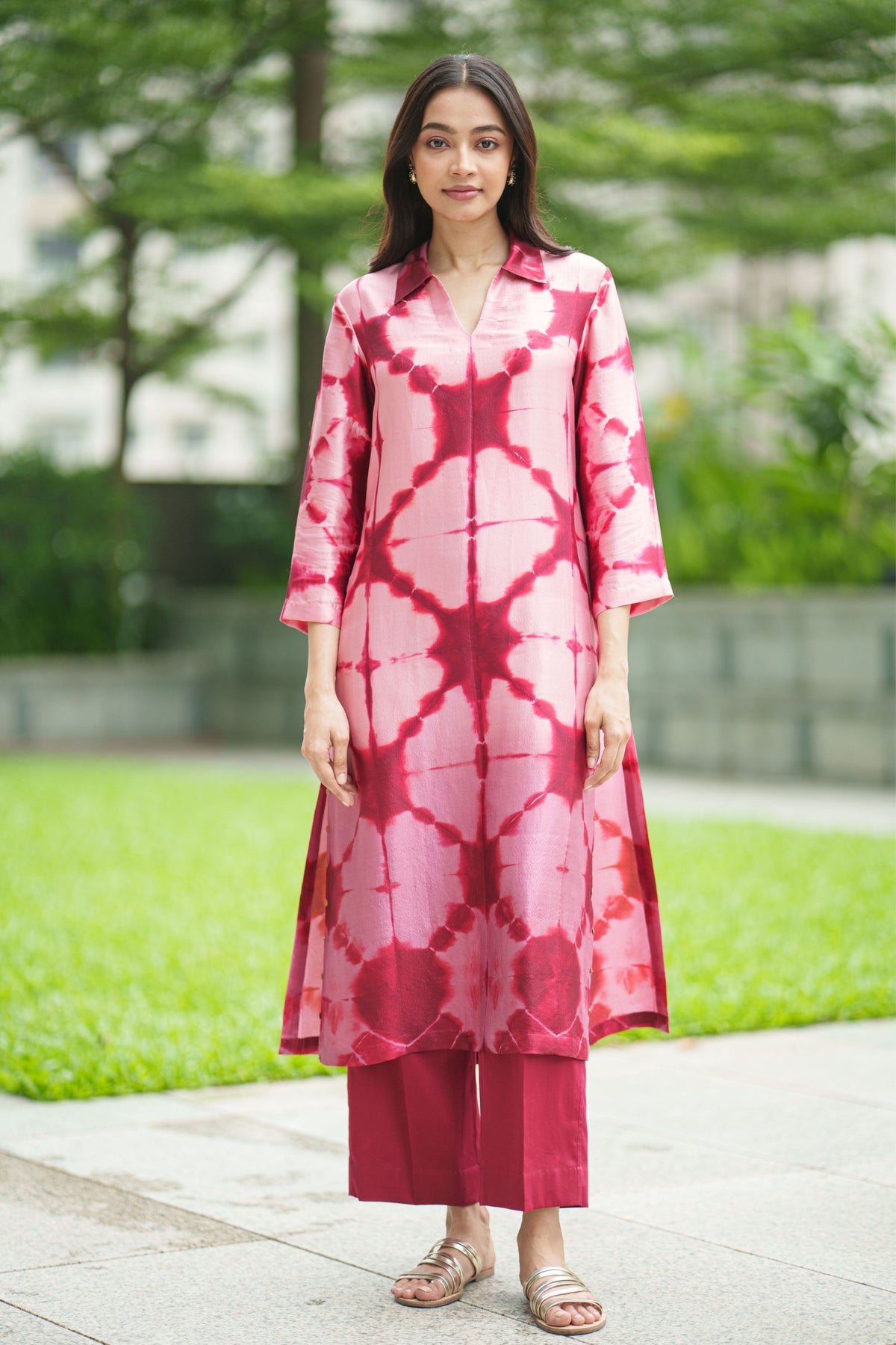 Clara Pink Kurta With Pants