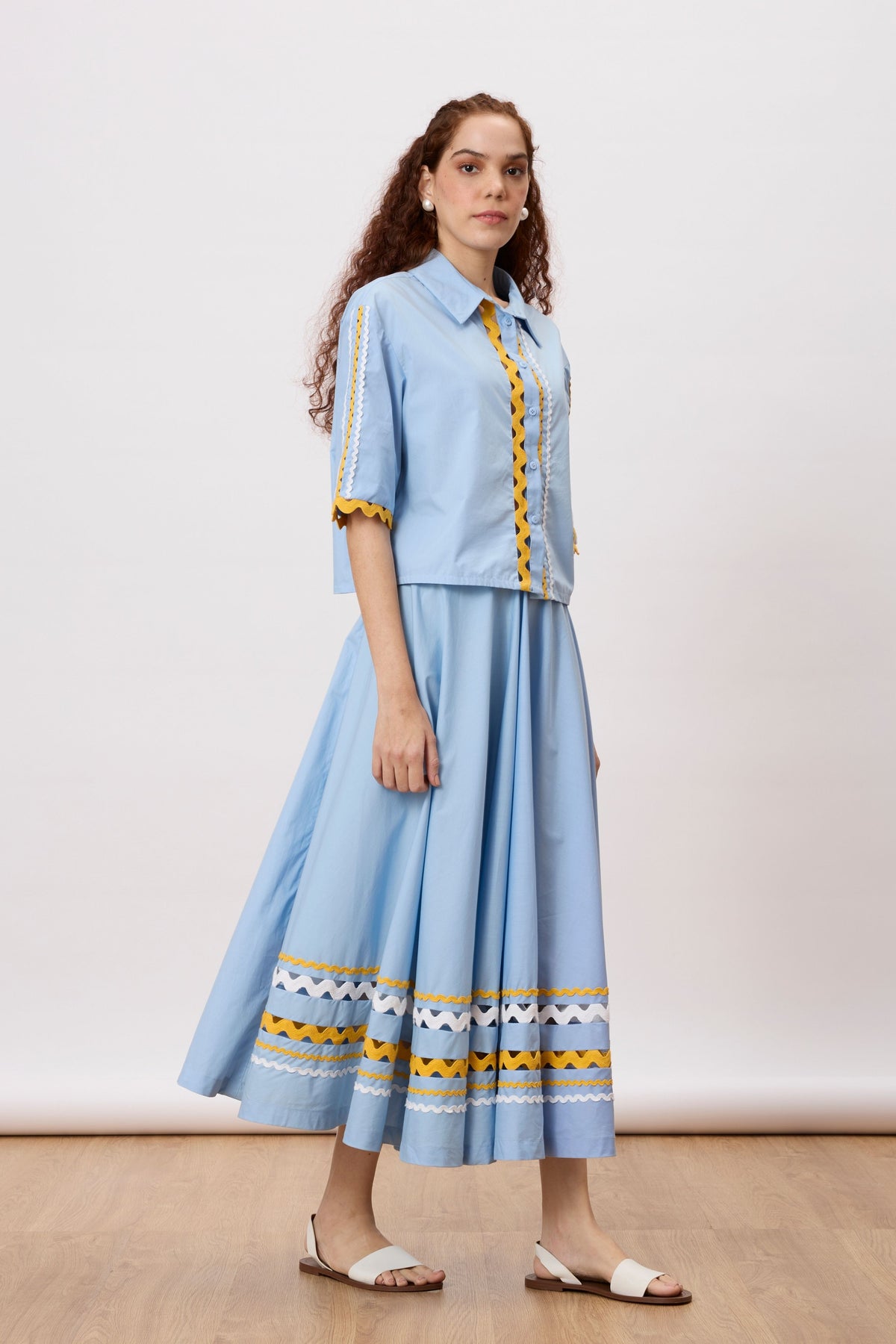 Hazel Dutch Blue Skirt